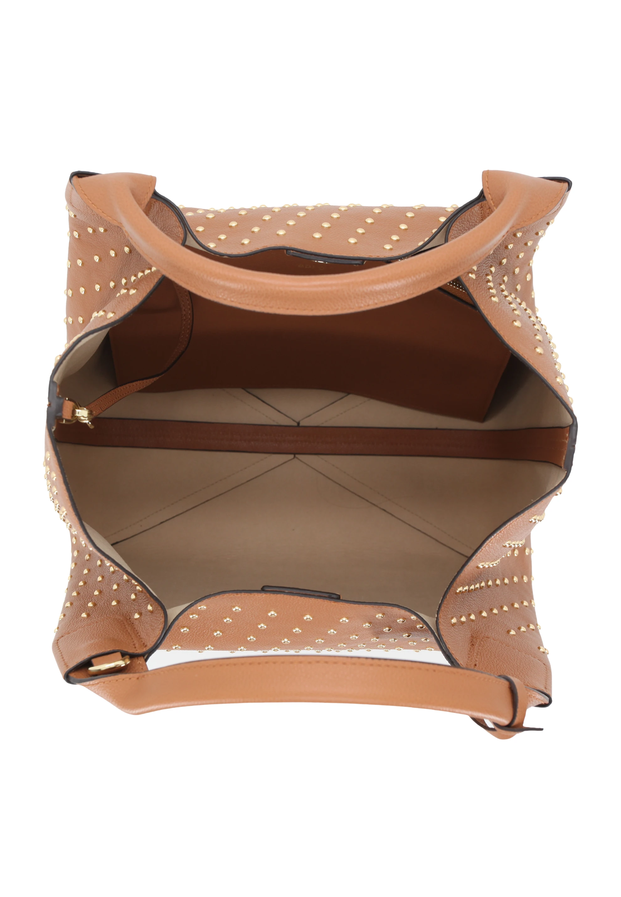 Shopper ESSENTIAL studs large Leder Agave