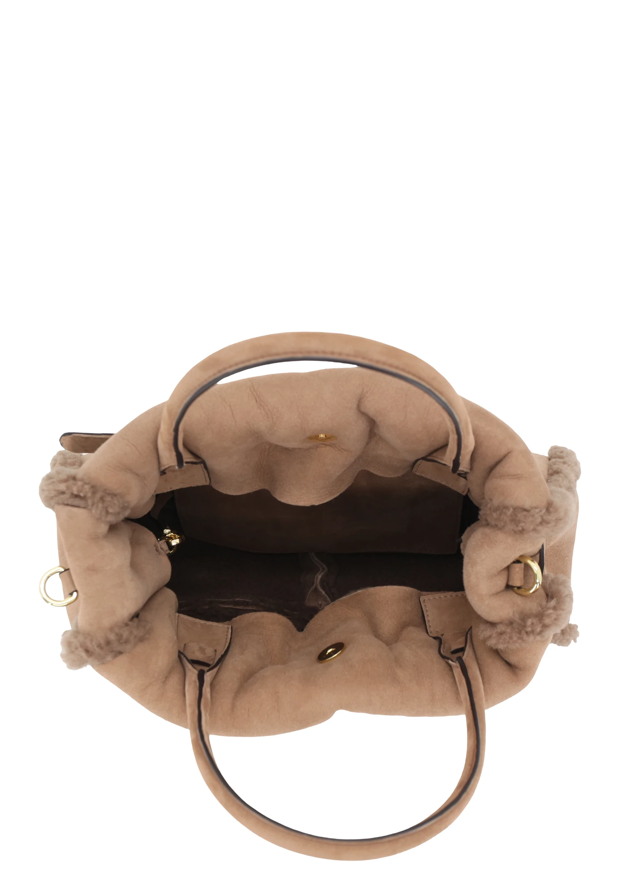 Handtasche JILL Leder Shearling Reversible