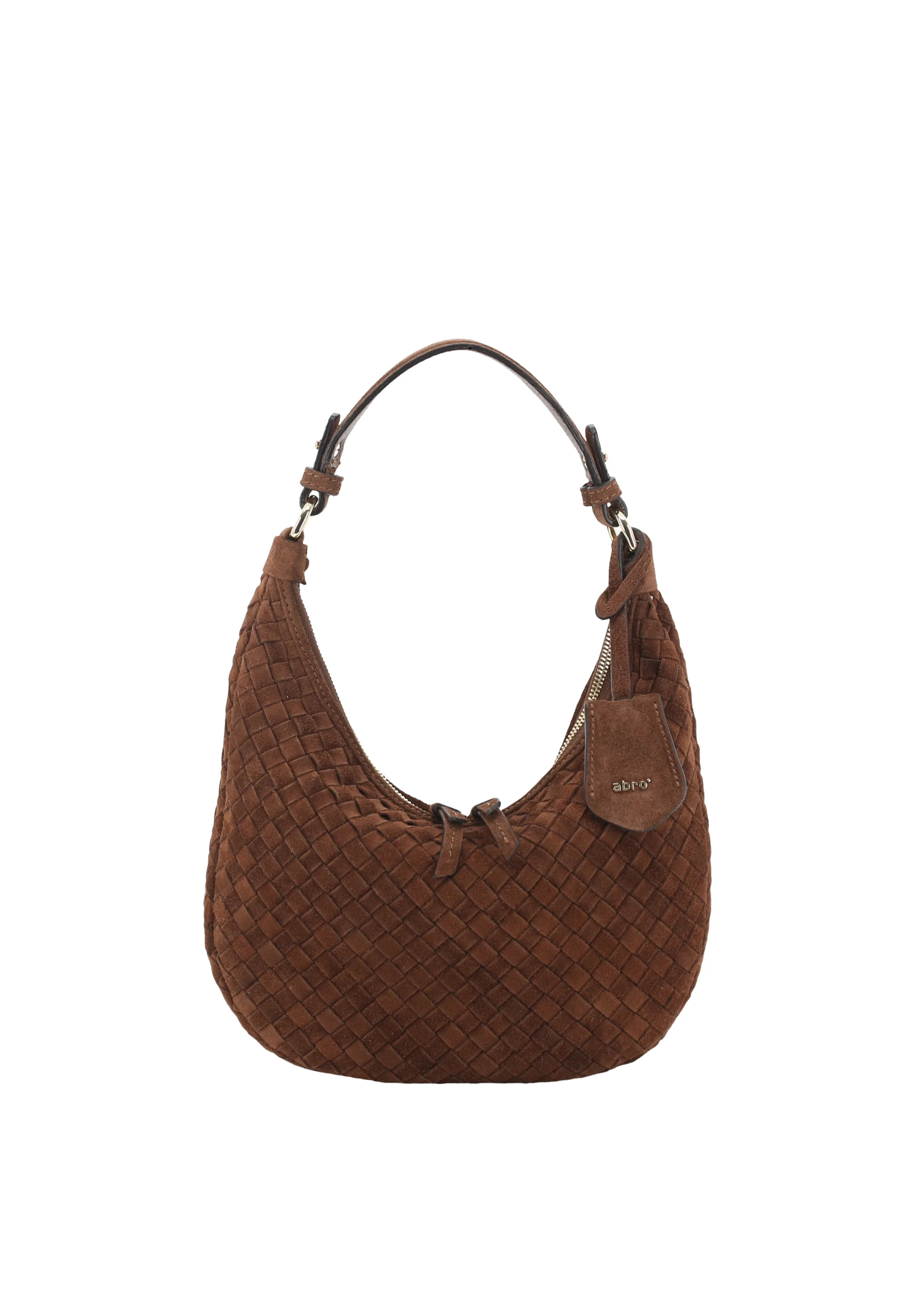 Sacca NANA mini Pelle Suede woven