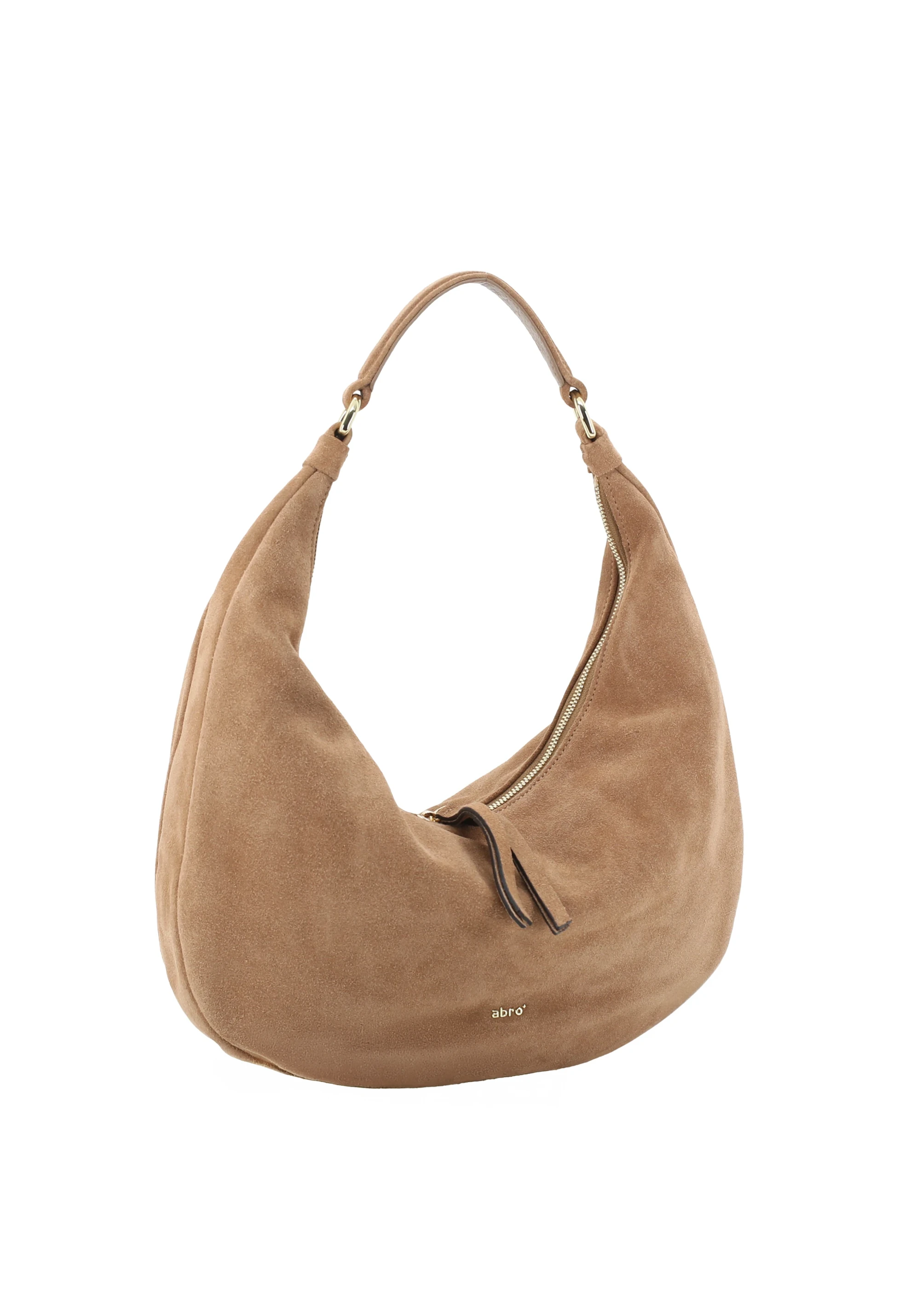 Hobo bag NANA small Leather Suede