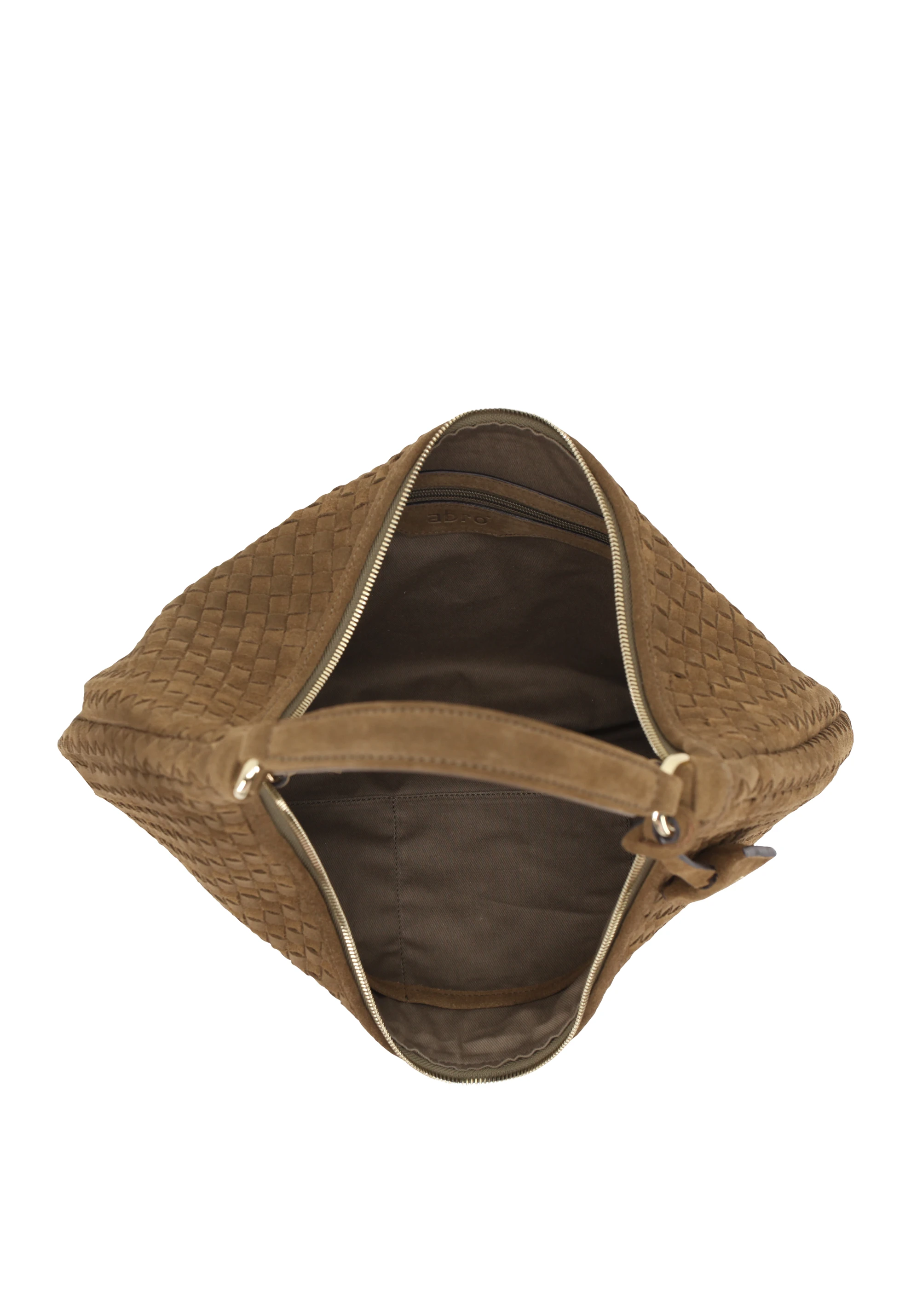 Sacca NANA Pelle Suede weaving