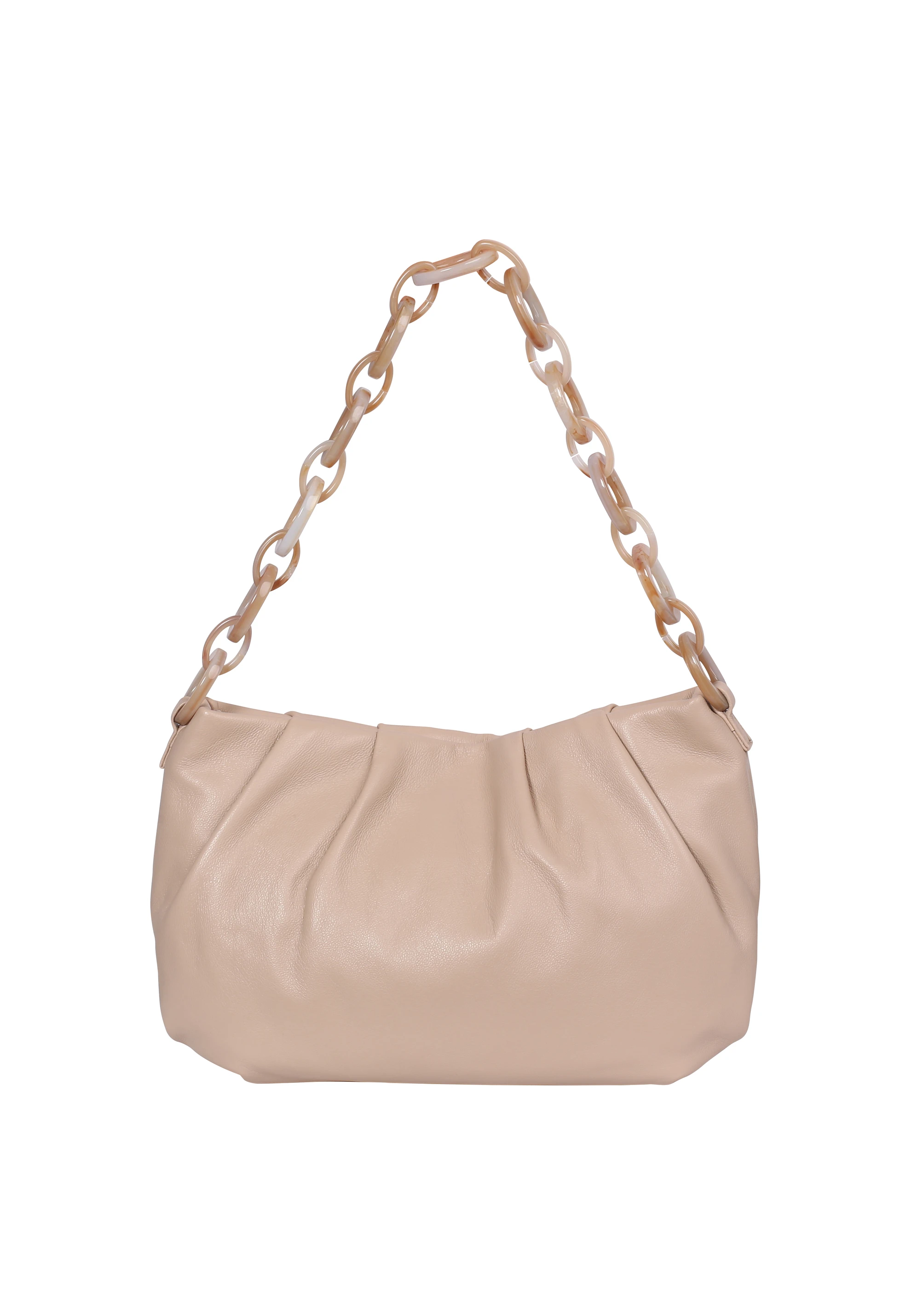 Shoulder bag DAYA Leather Piuma lucido