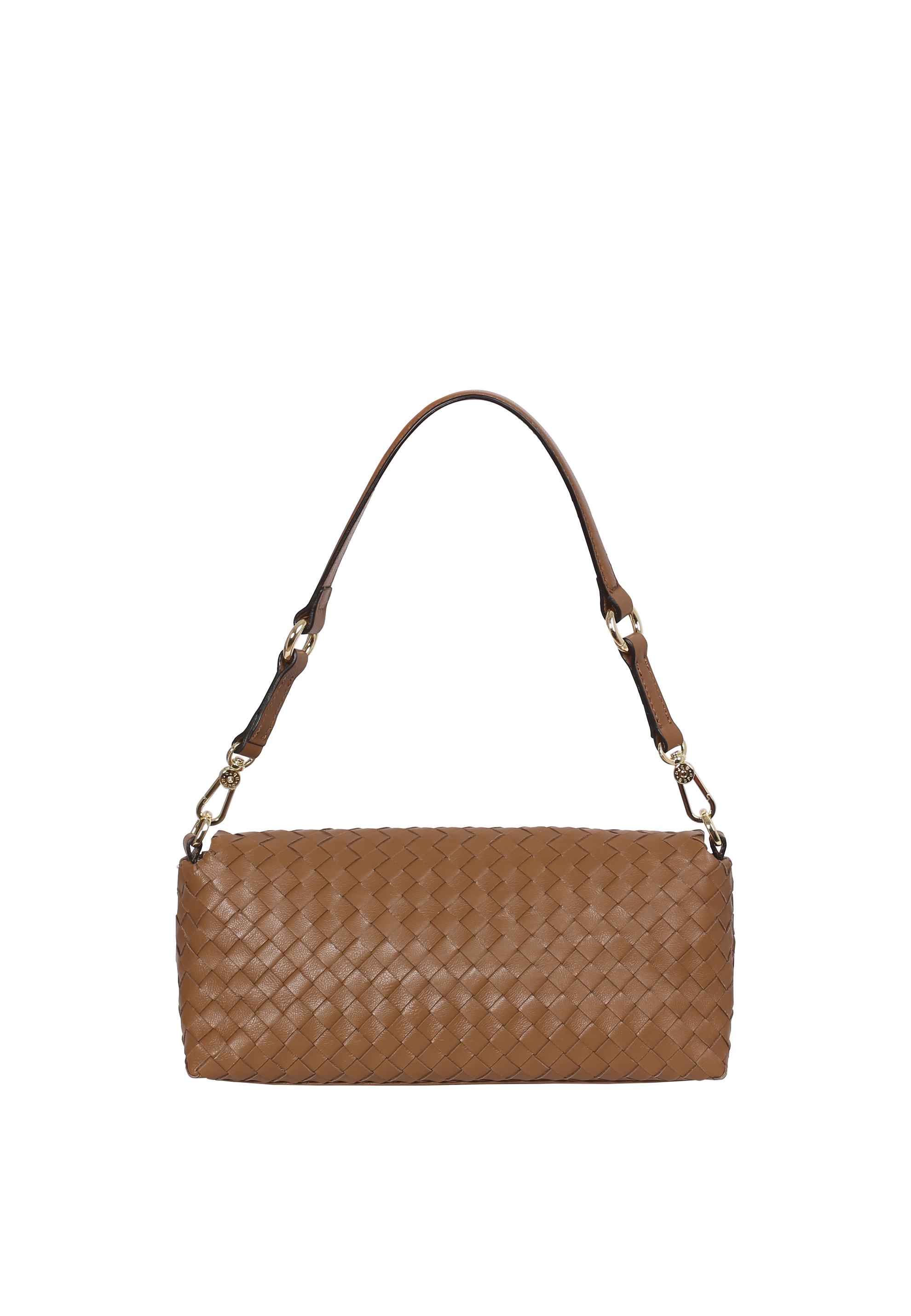 Shoulderbag MILA Leather Piuma weaving