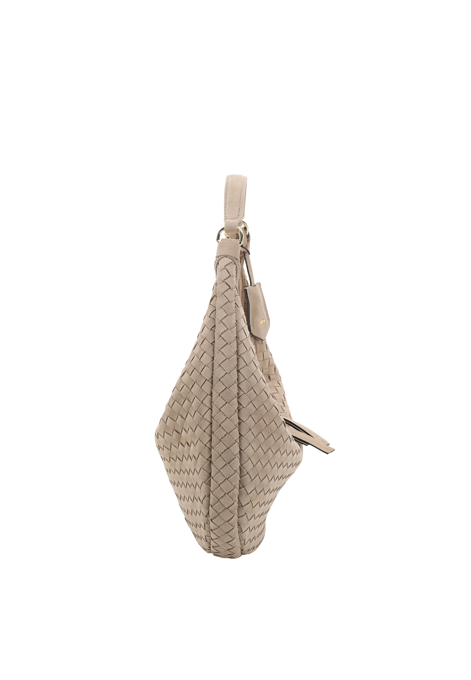 Sac NANA small Cuir Suede weaving