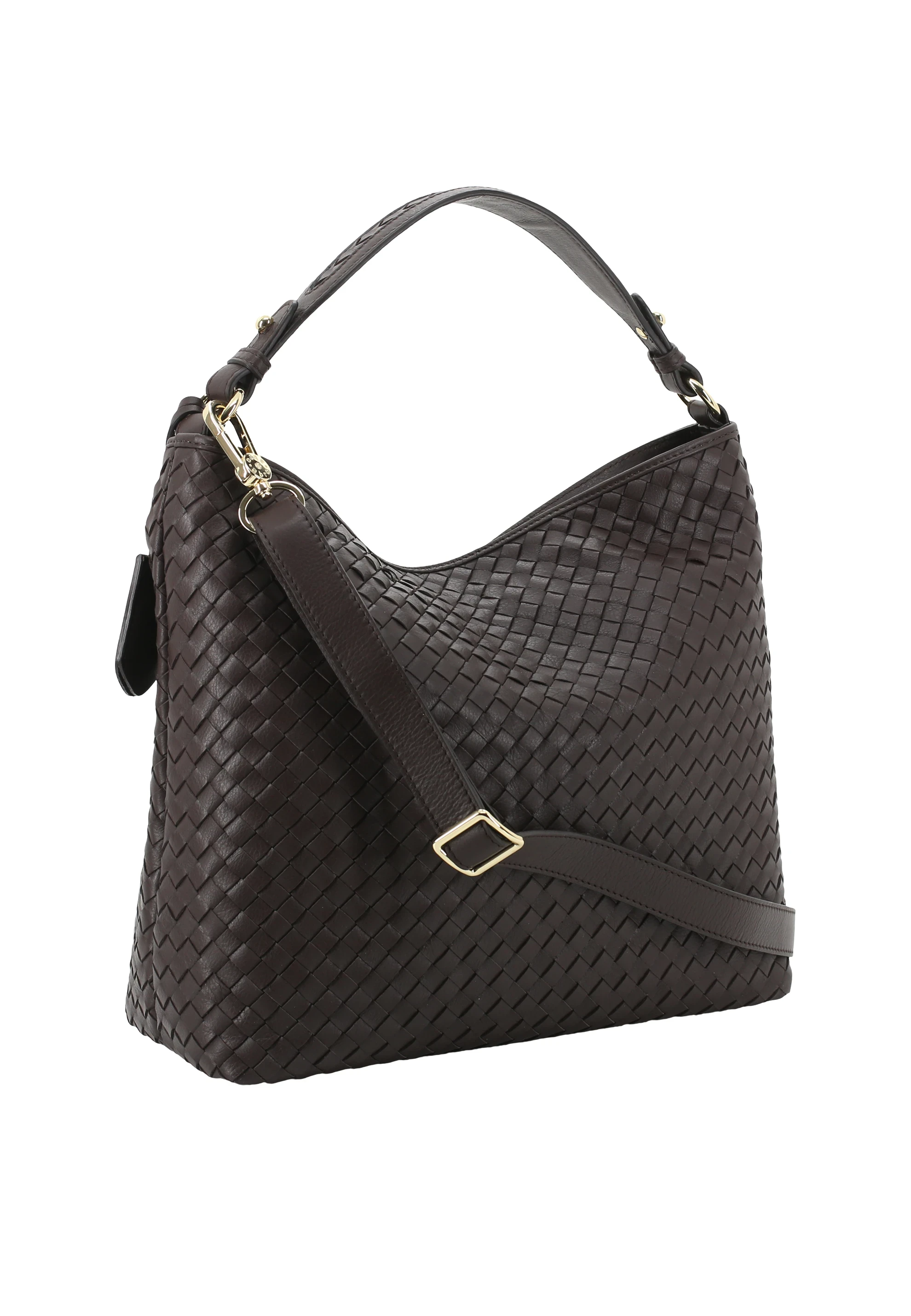 Hobo ELVI small Leather Savage woven