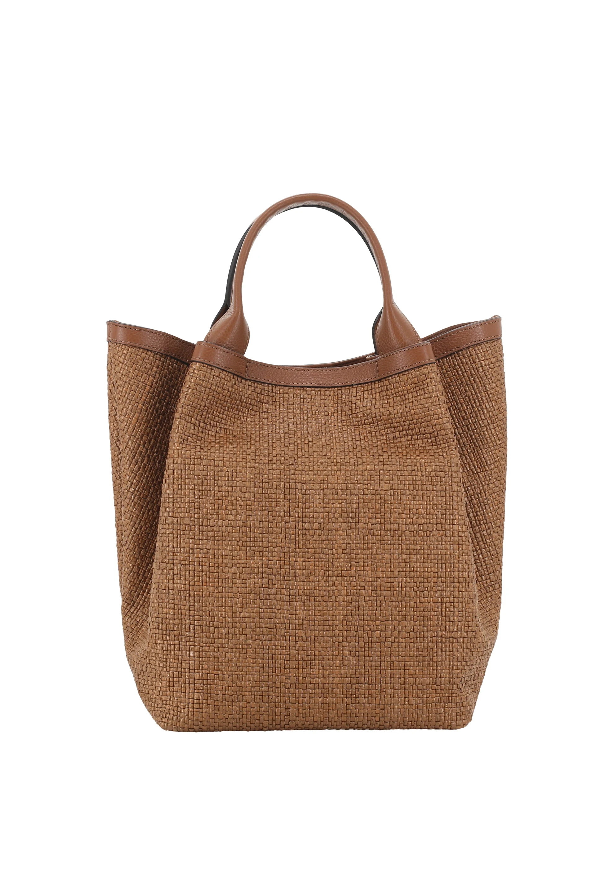 Shopper ESSENTIAL medium Raffia intreccio