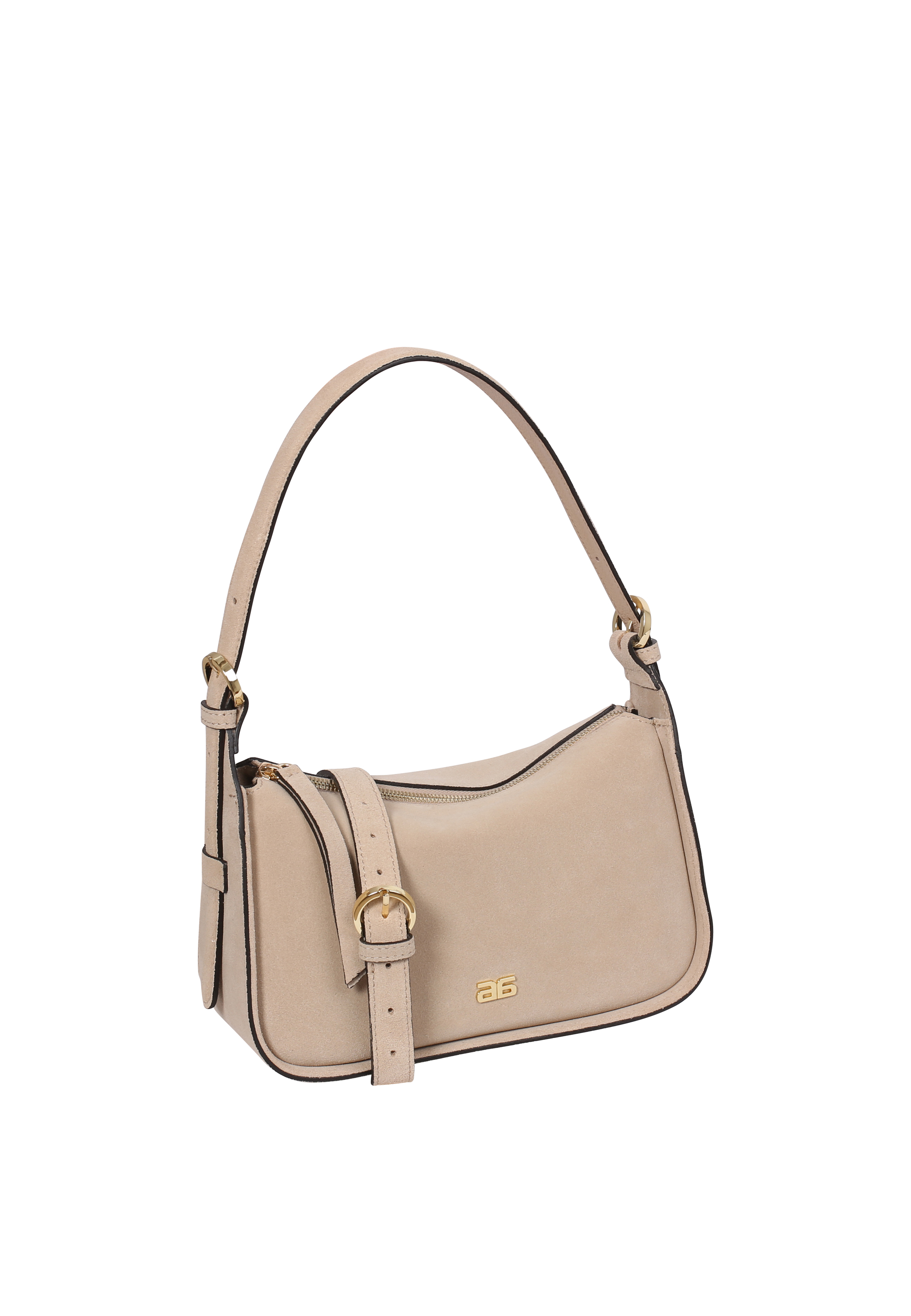 Shoulder bag BEST FRIEND Leather Suede