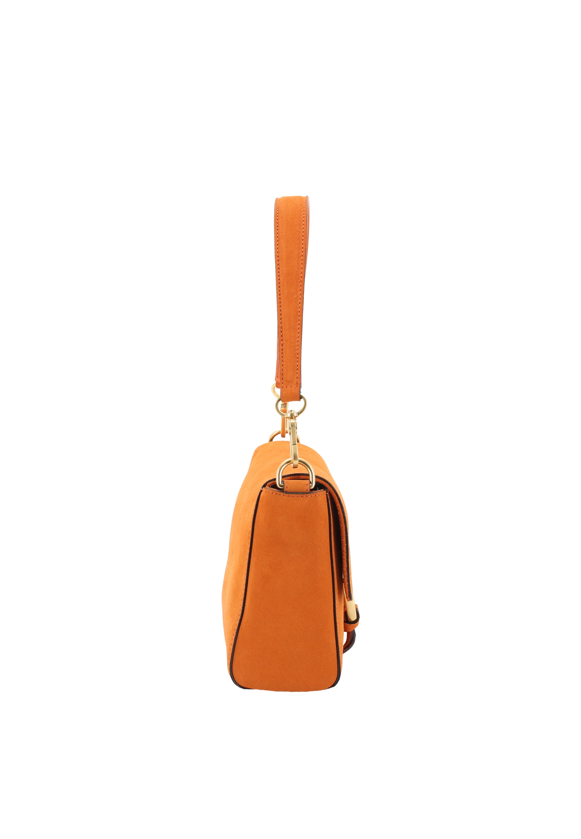 Schultertasche TEMI Leder Suede