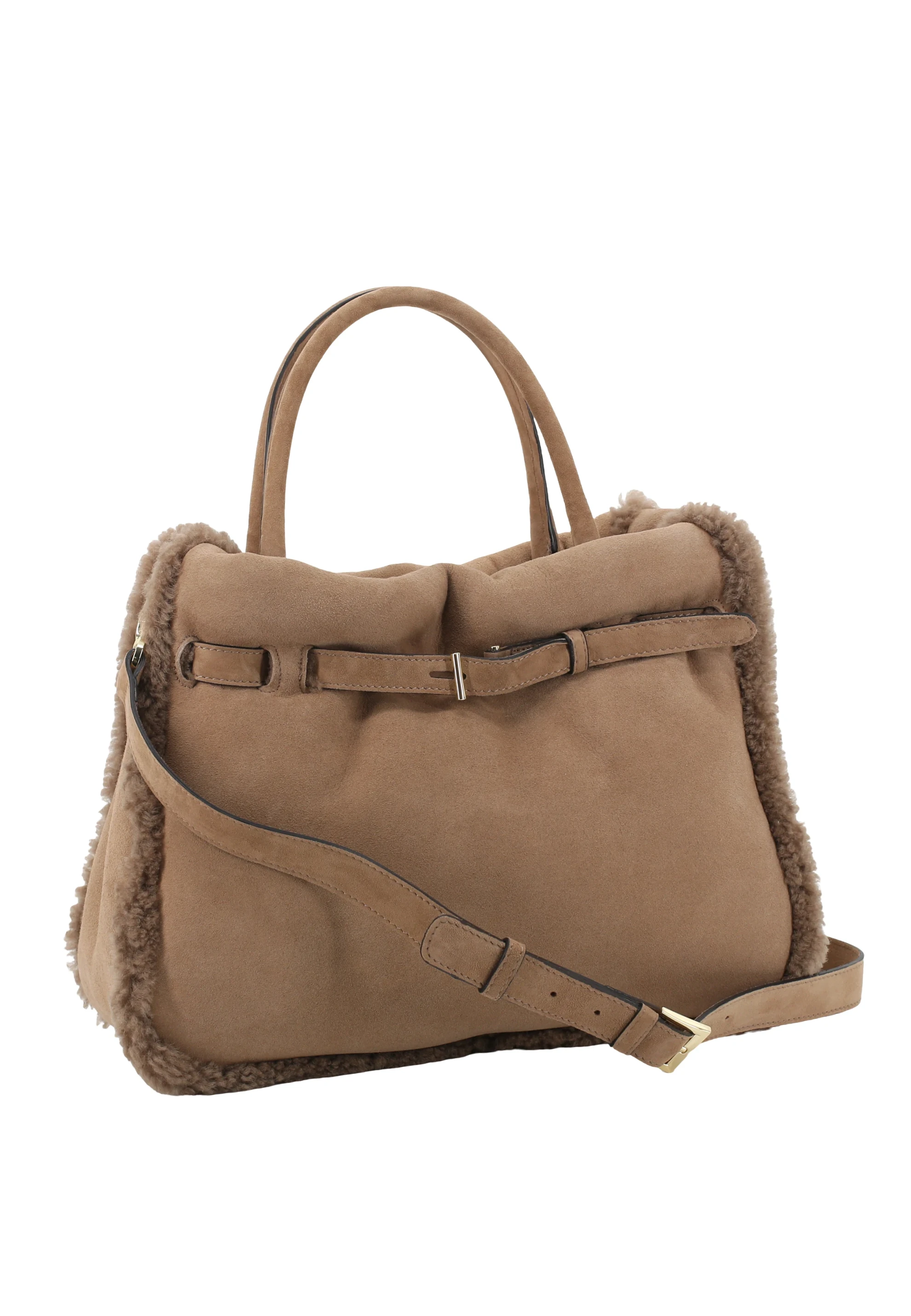 Handtasche JILL Leder Shearling Reversible