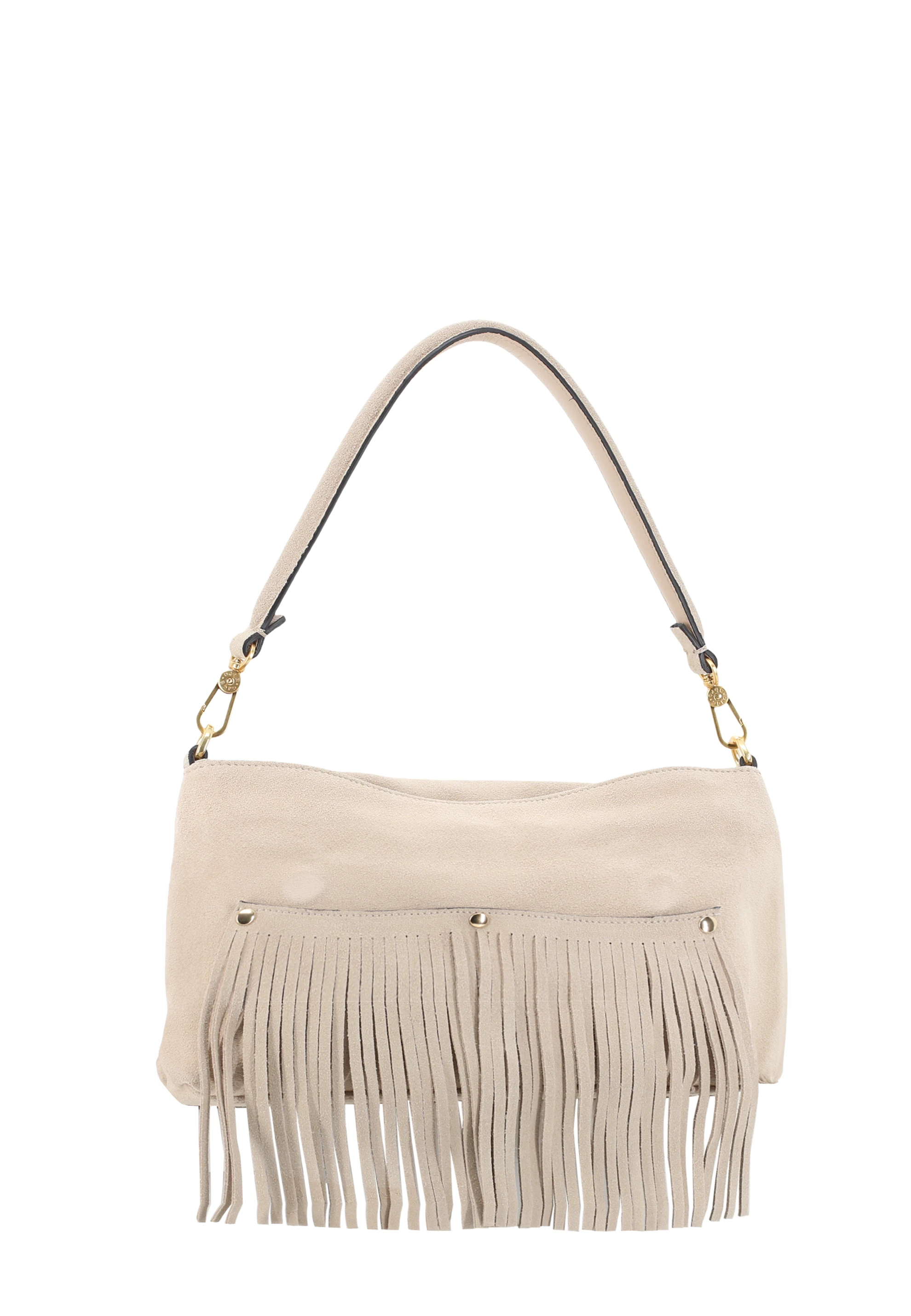 Borsa a spalla TRINITY Pelle Suede