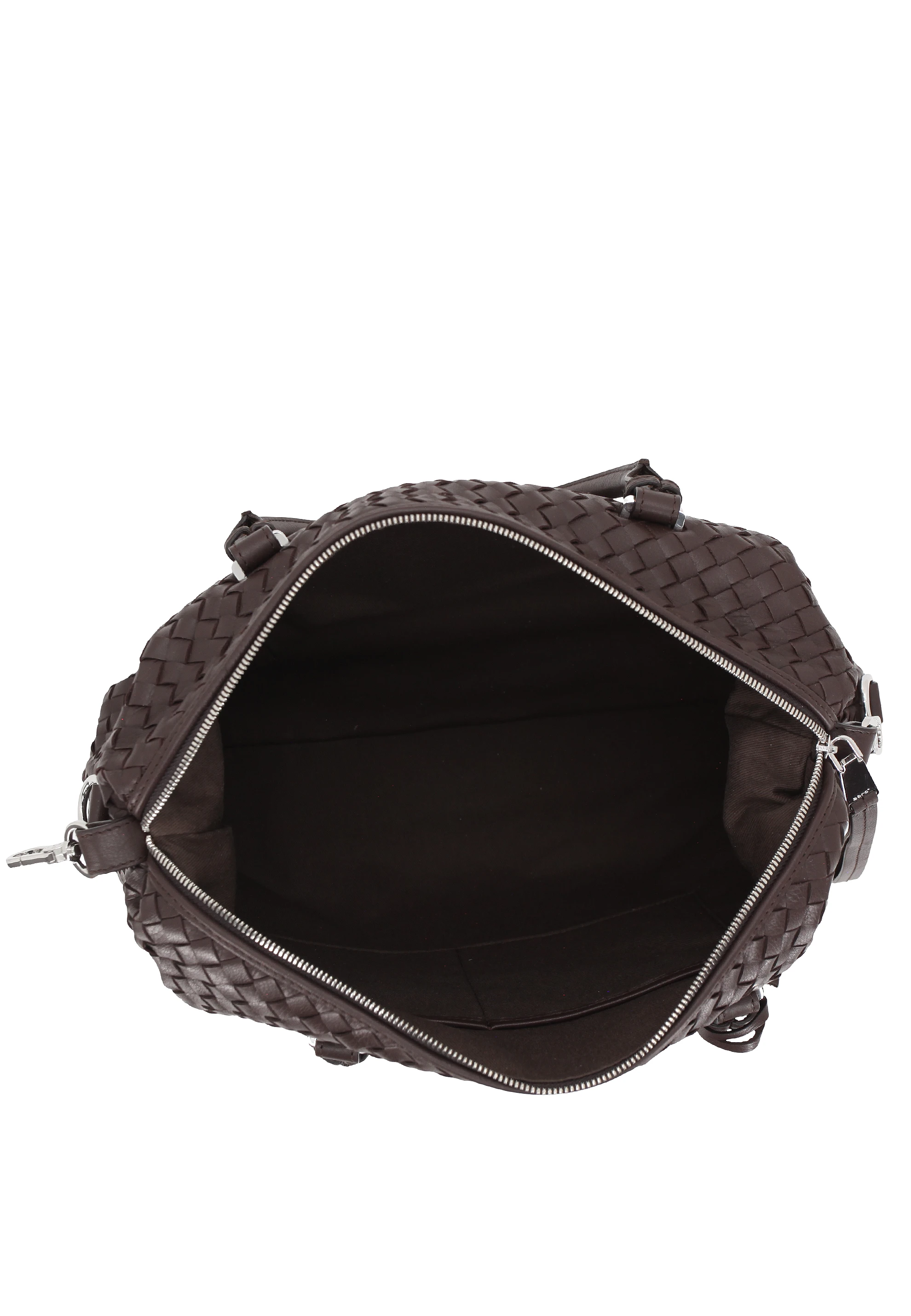 shopper CARRY SMALL Leather Savage Woven