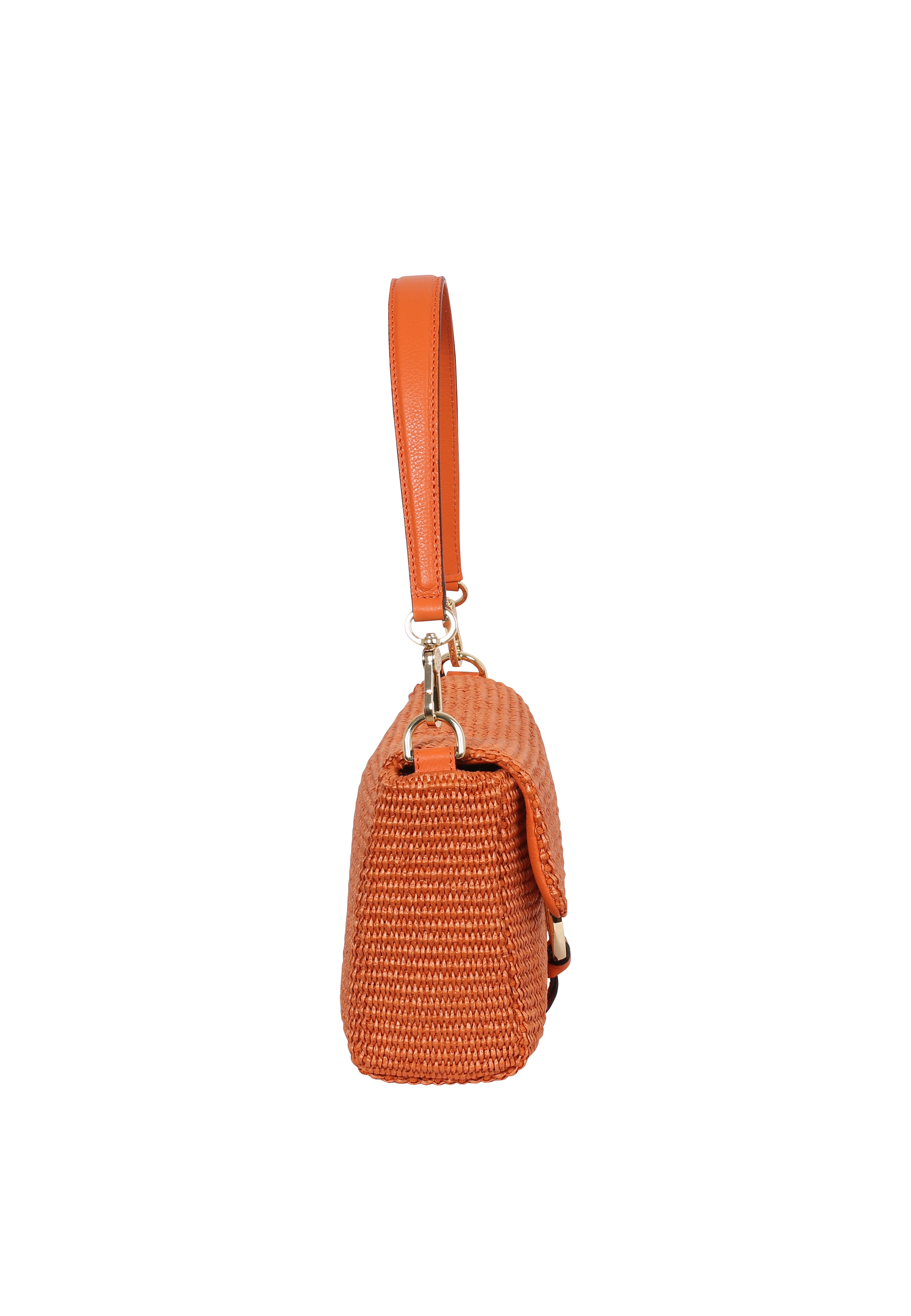 Schultertasche TEMI Raffia classic