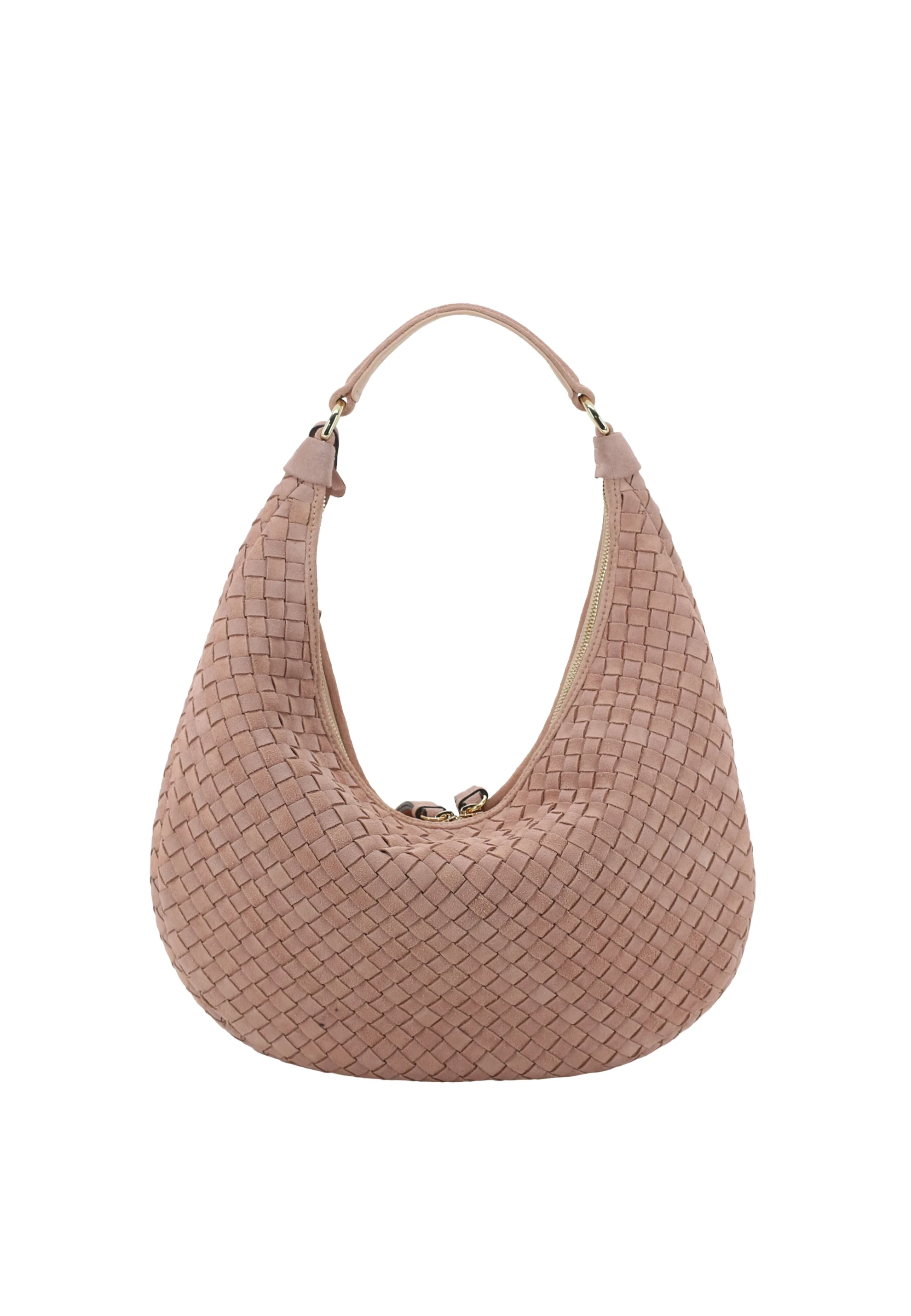 Sacca NANA small Pelle Suede weaving