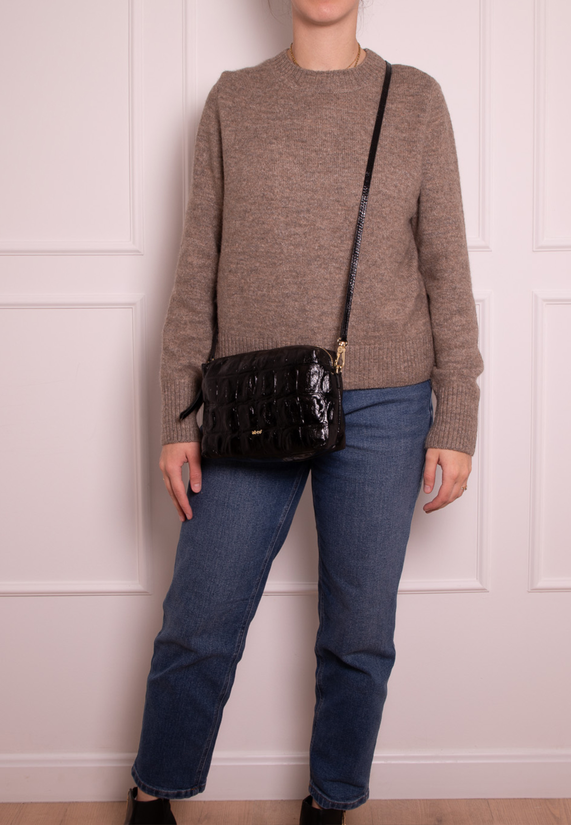 Cross body bag KAIA Leather Maxxi Cocco