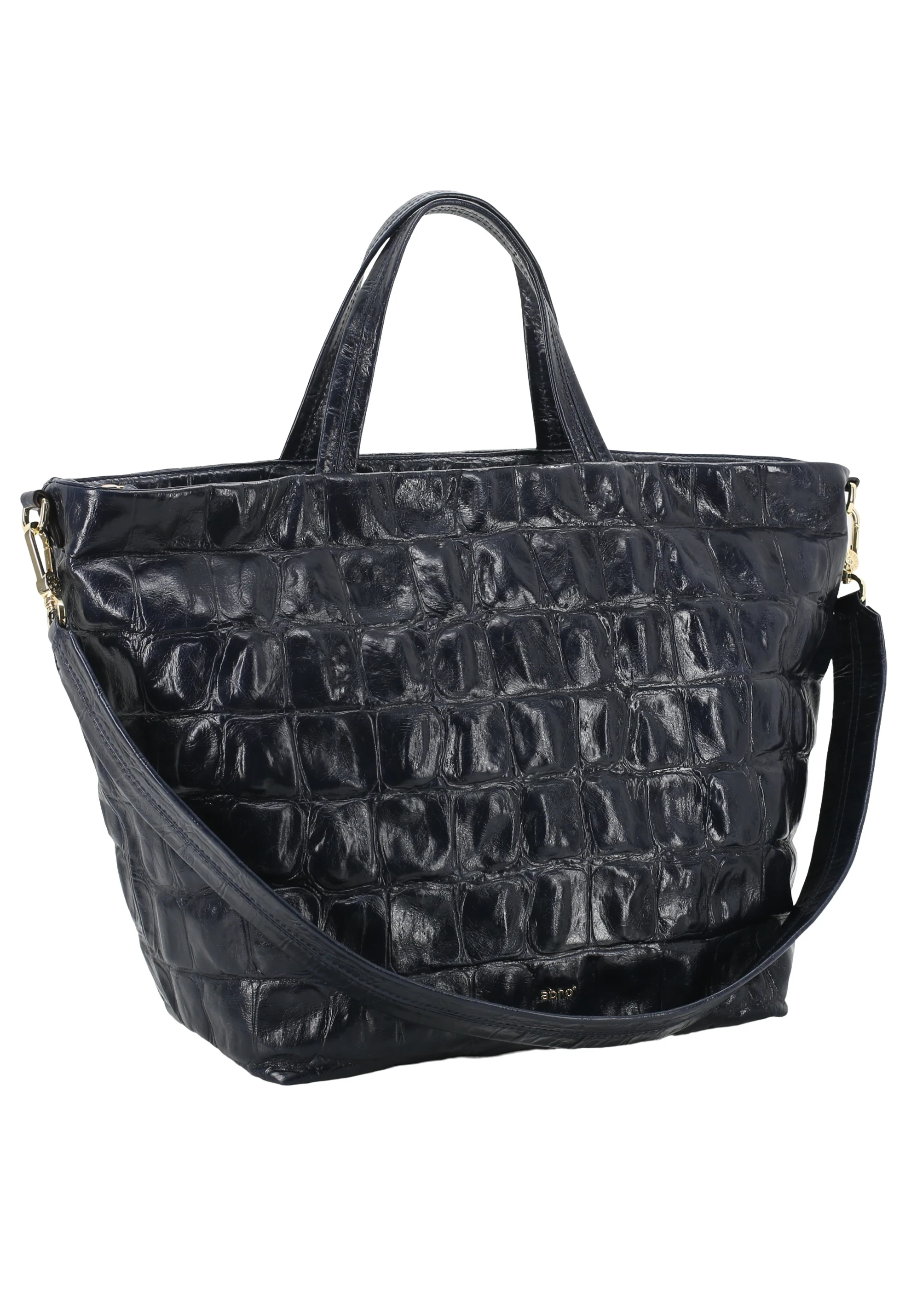 Shopper ALBA Leder Maxi Cocco