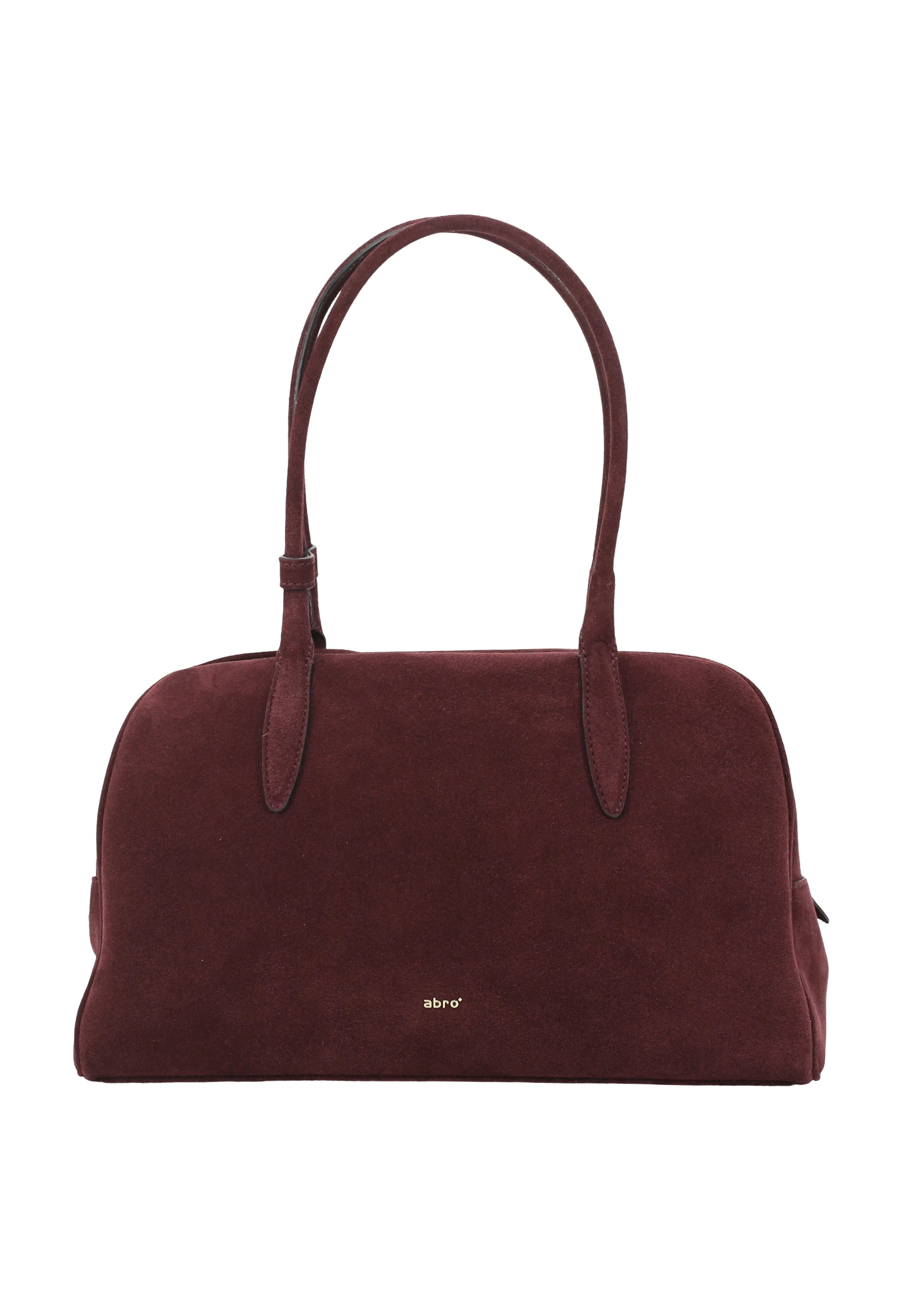 Schultertasche AMARA Leder Suede
