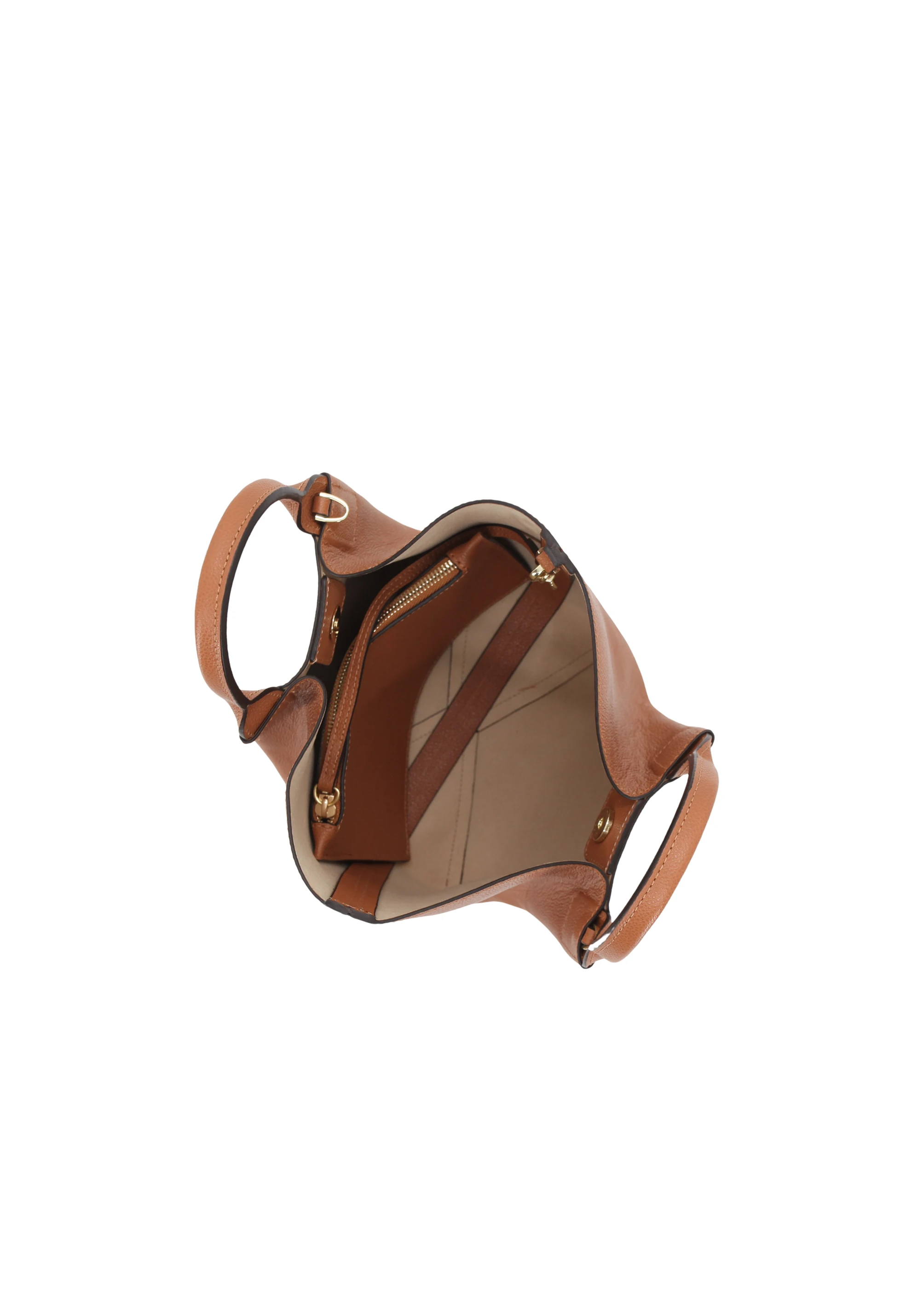 Shopper ESSENTIAL small Leather Agave