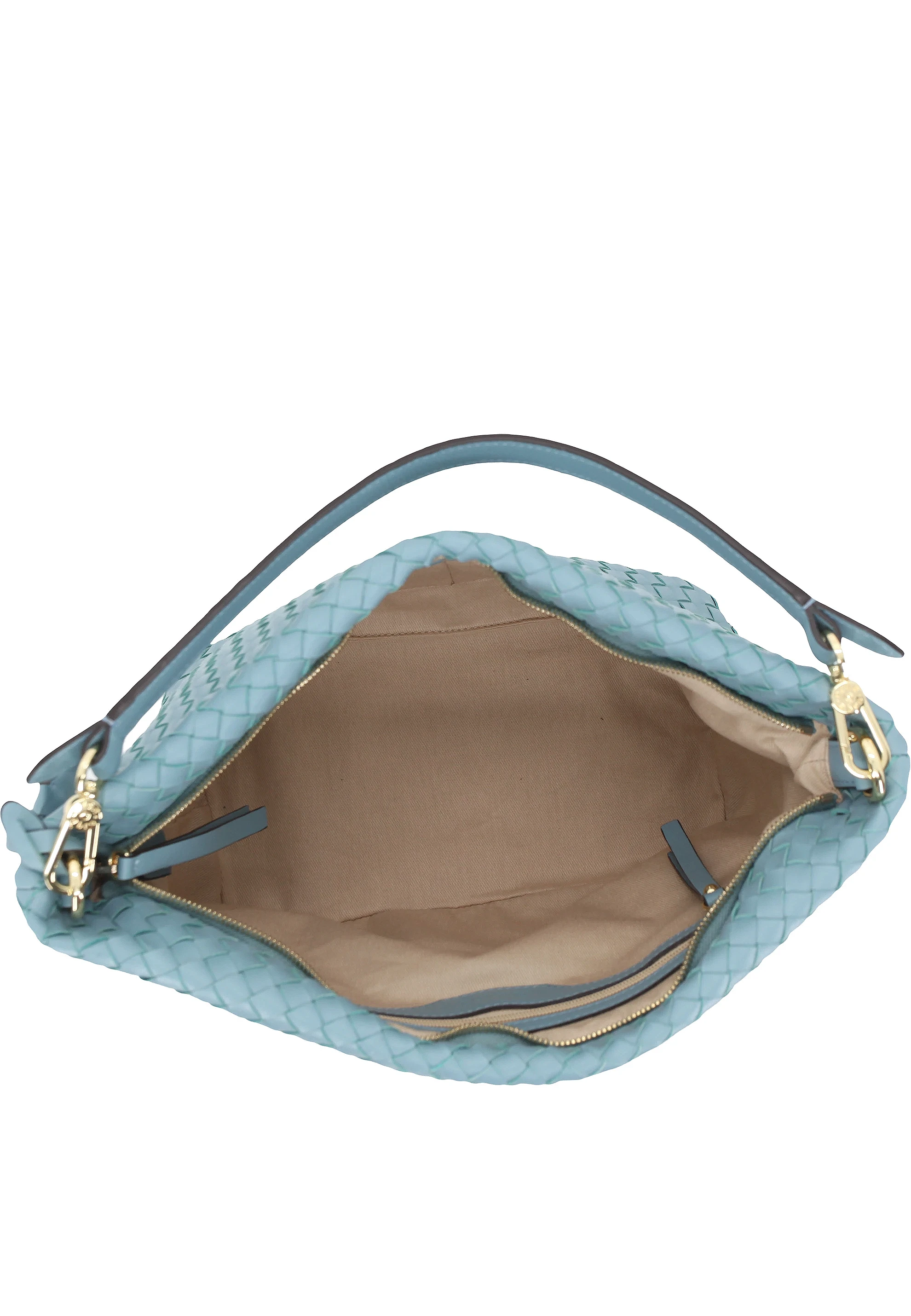 Beutel EBONY Leder Piuma Weaving