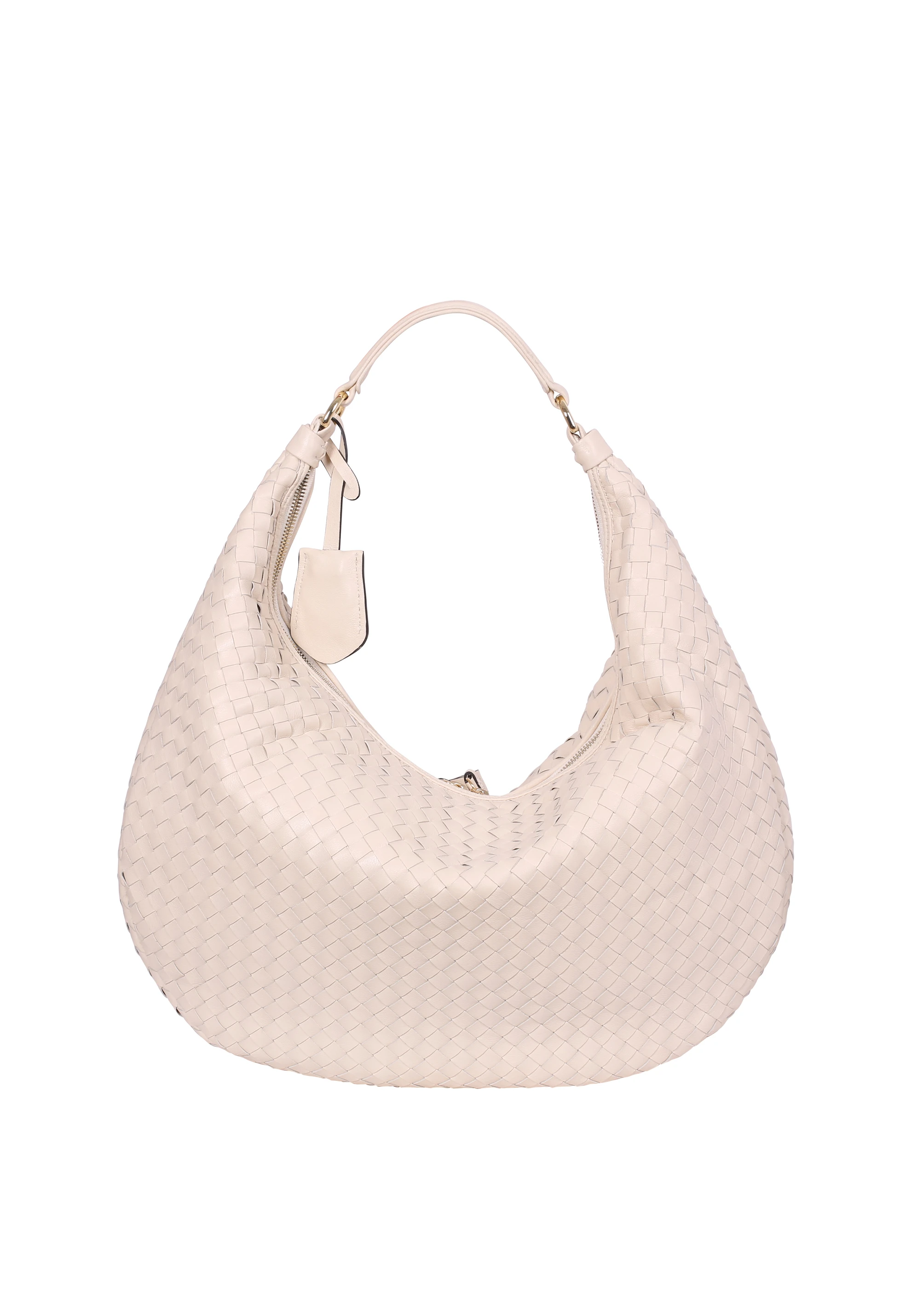 Sac NANA Cuir Piuma weaving