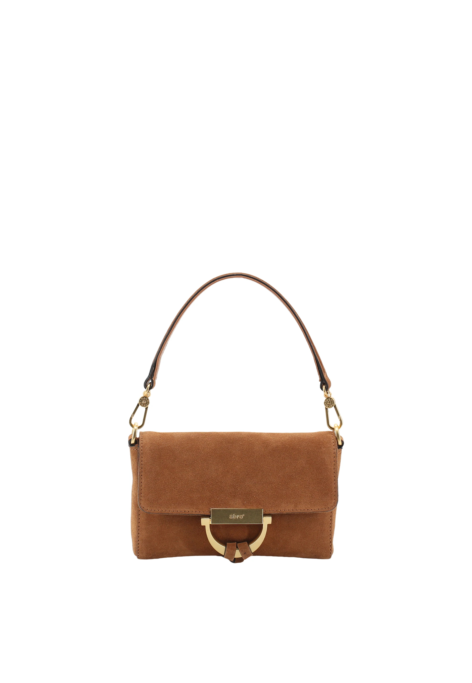 Schultertasche TEMI Leder Suede