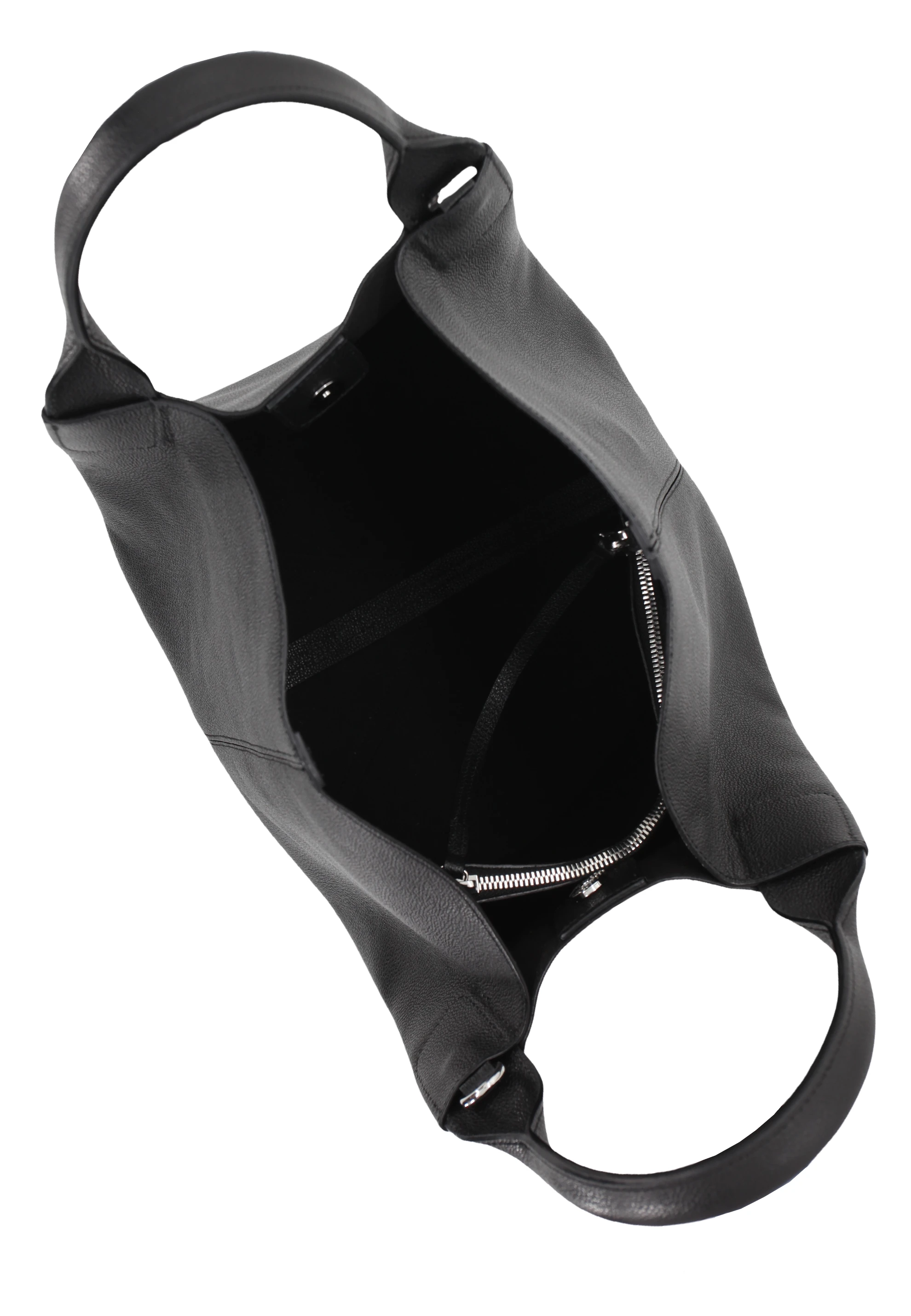 Sac shopping ESSENTAIL medium Cuir Agave