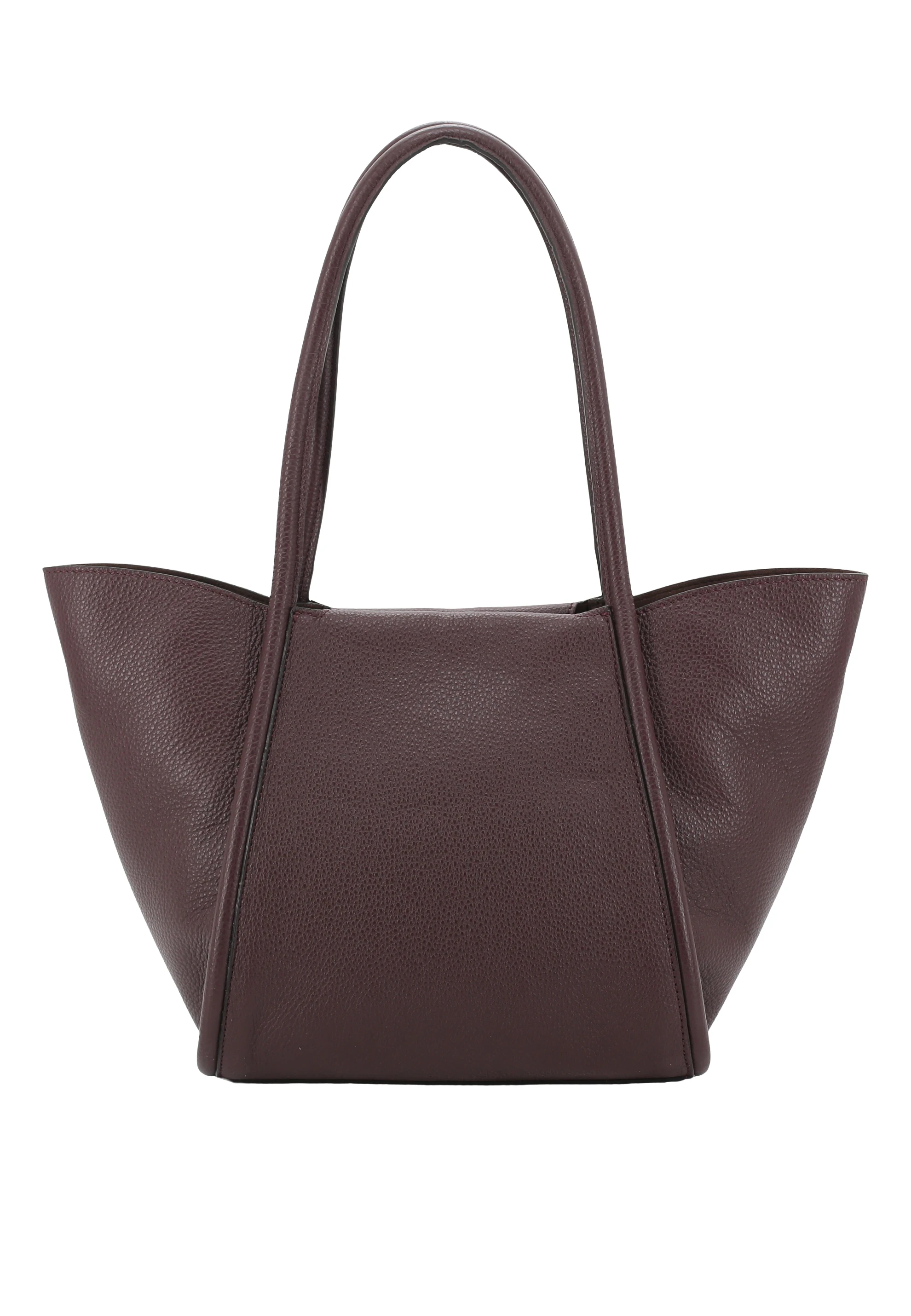 shopper WILLOW small Leather Agave