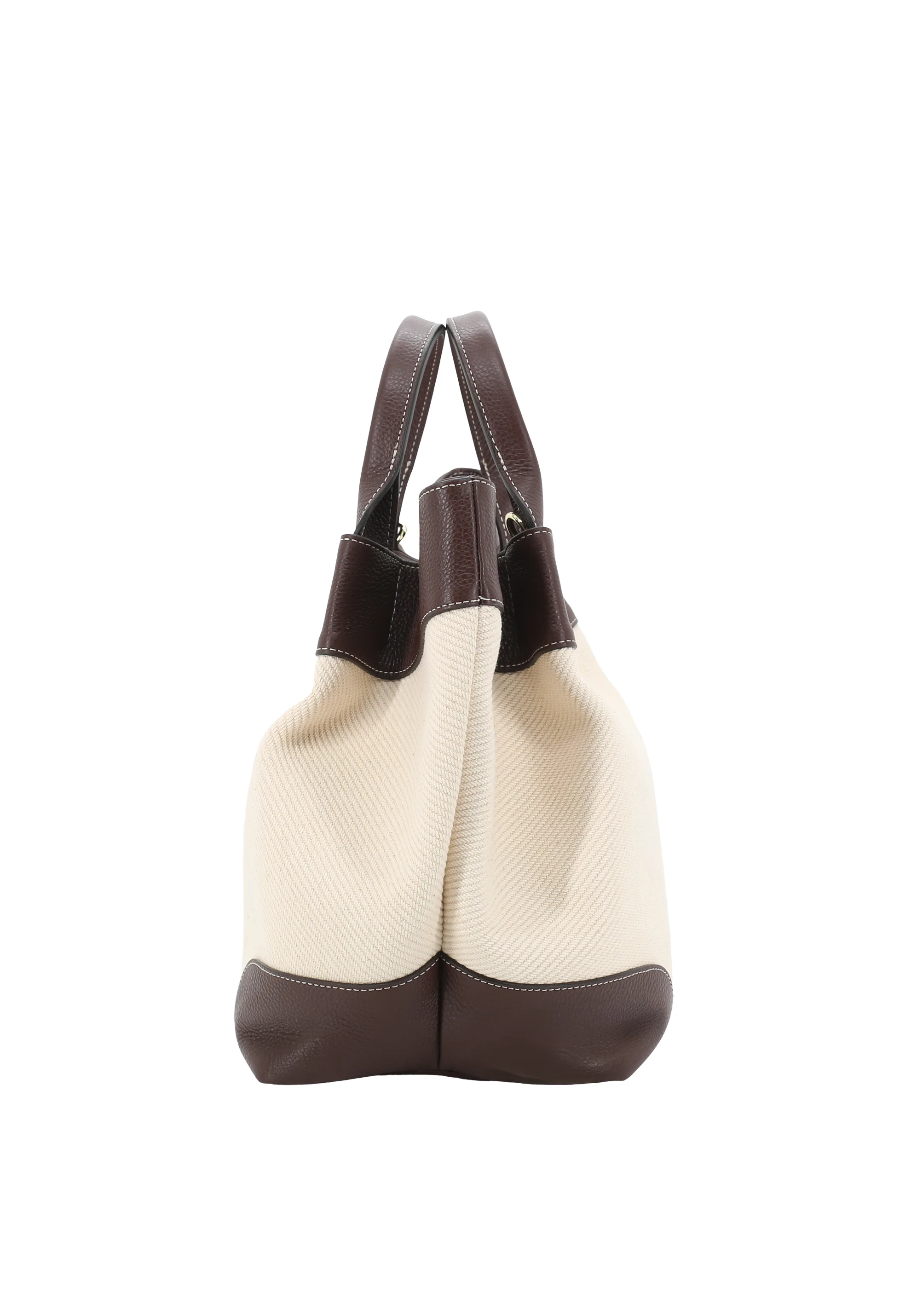 Shopper ESSENTIAL medium Canavs/Leder