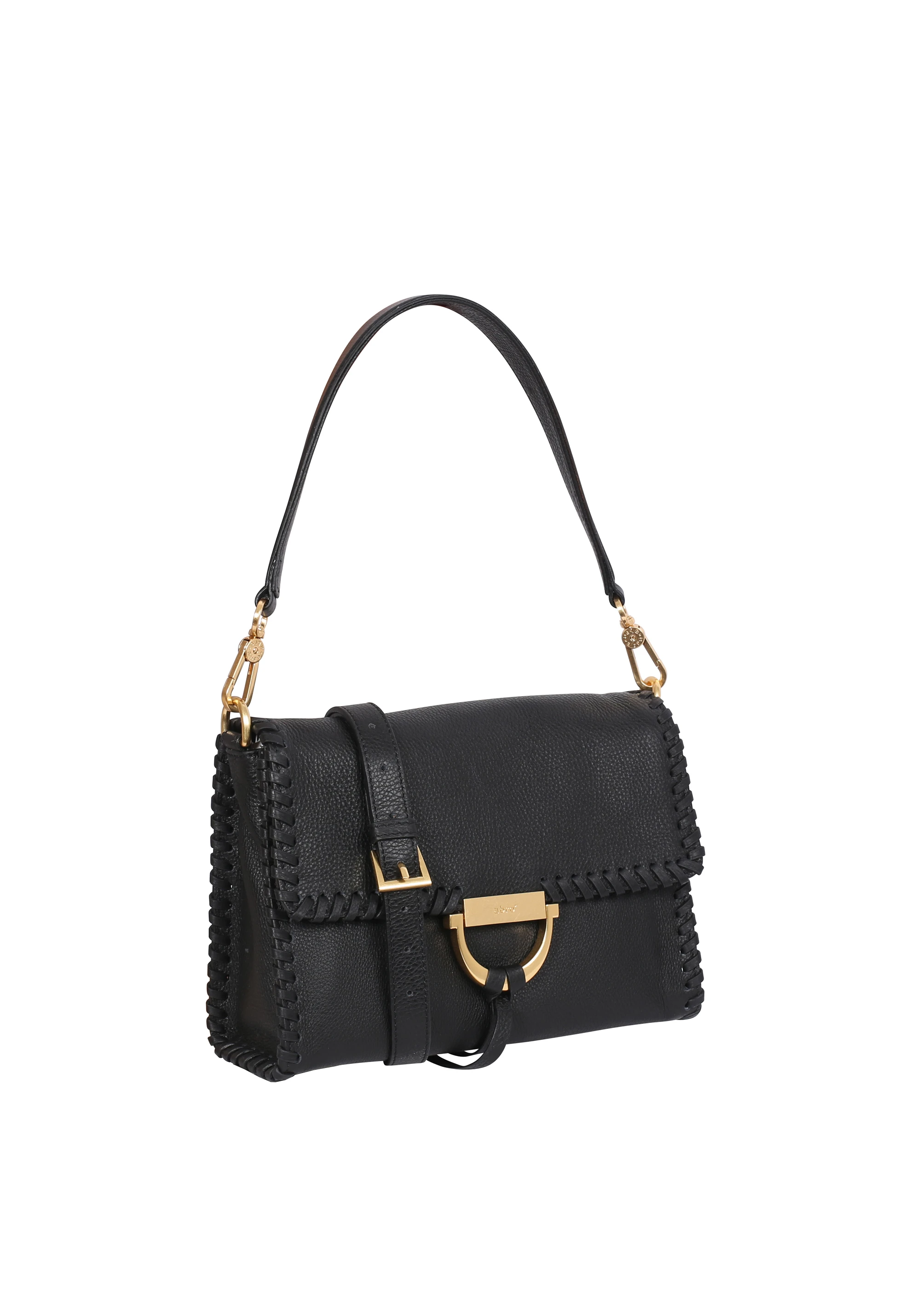 Shoulder bag TEMI STITCH Leather Dalia