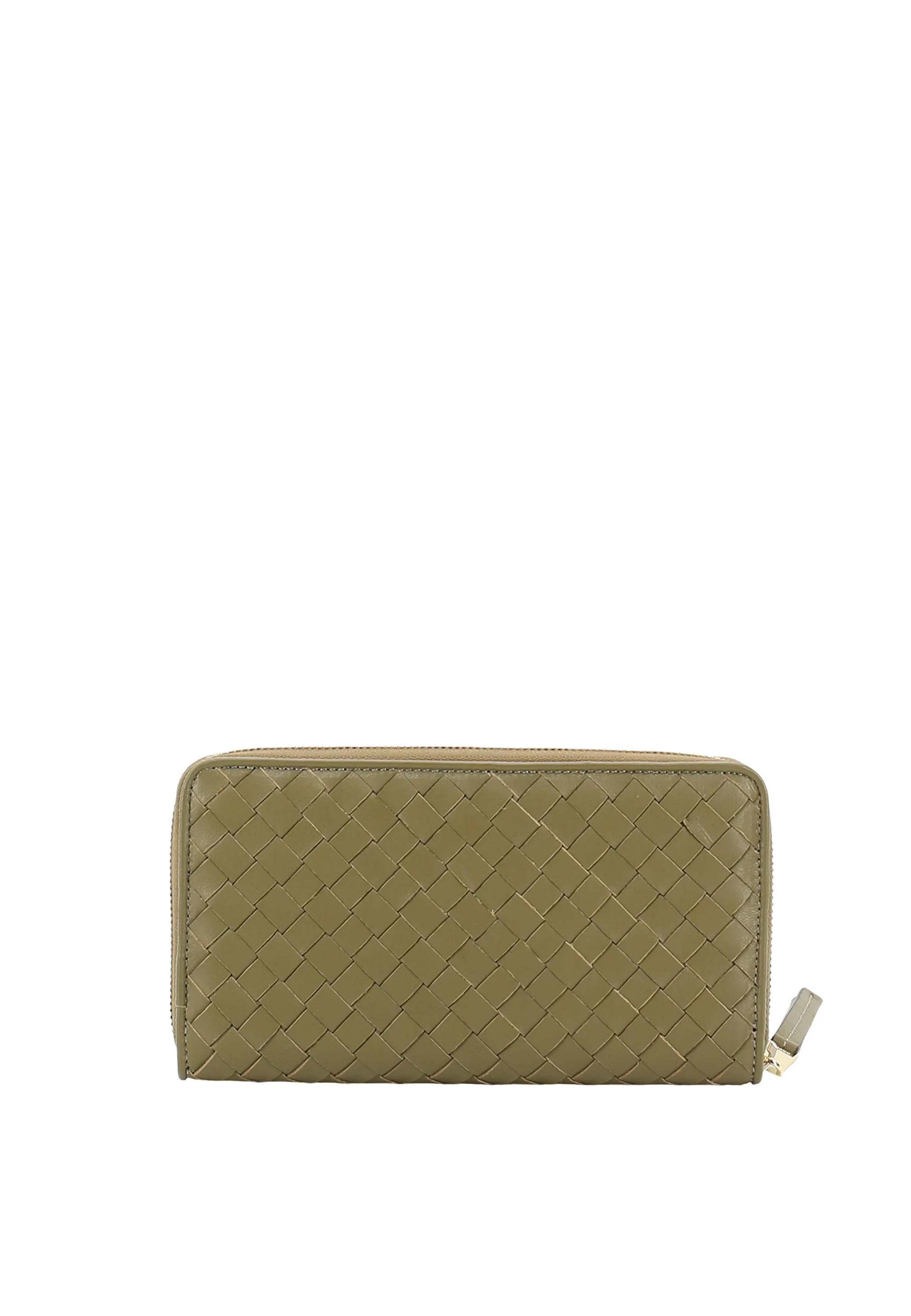 Monedero Piel Piuma Weaving