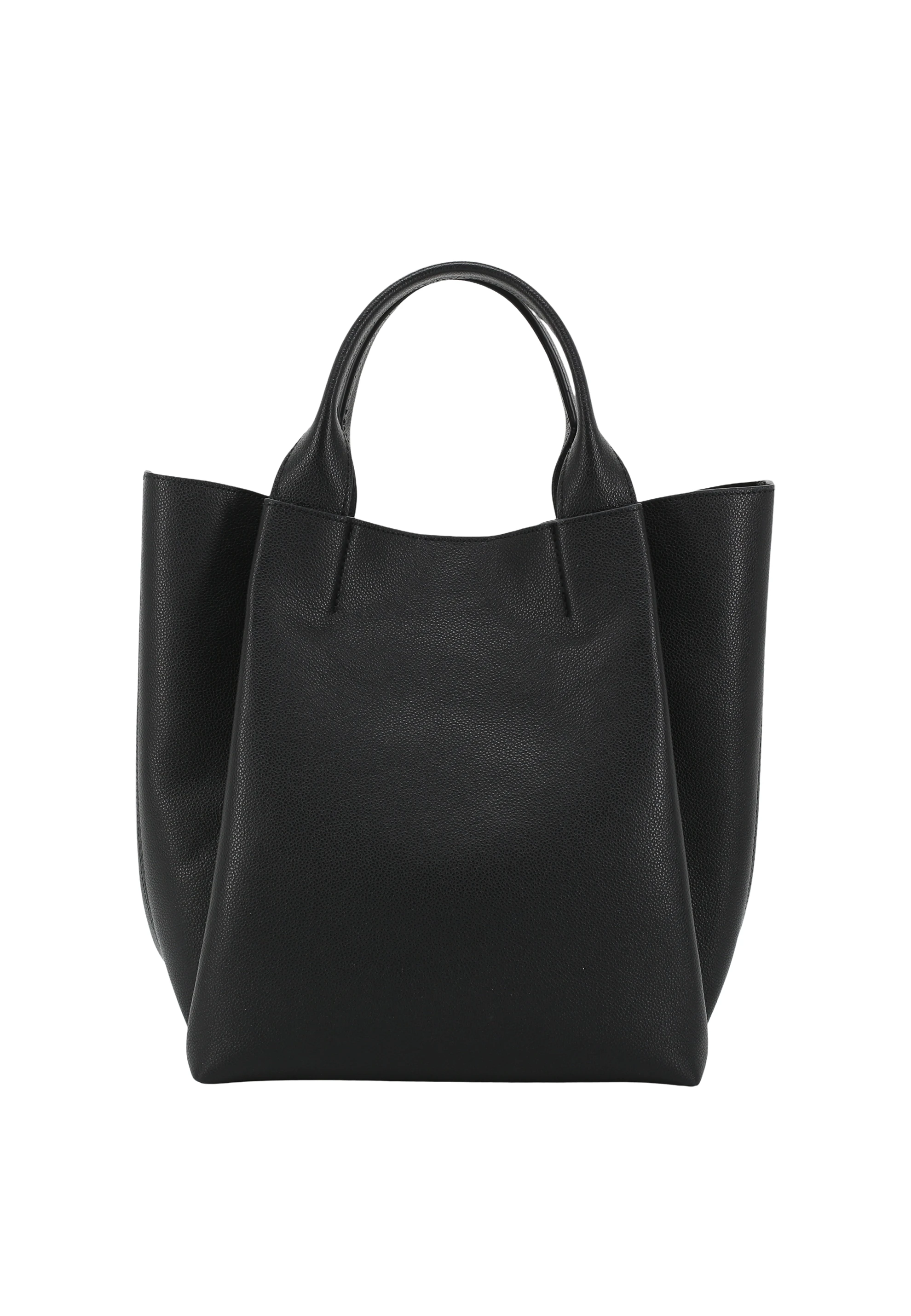 Sac shopping ESSENTAIL medium Cuir Agave