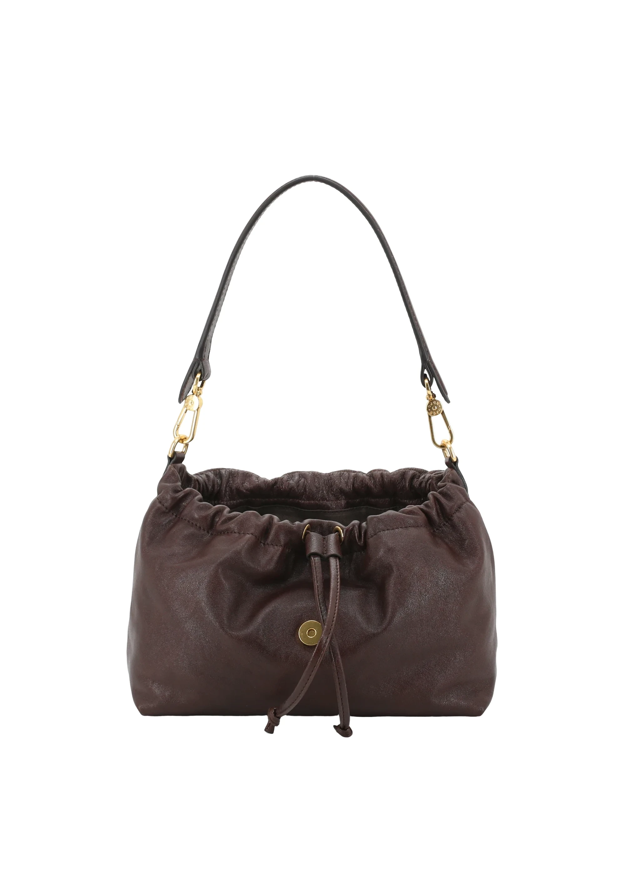 shoulder bag TEMI medium Leather Athene Washed