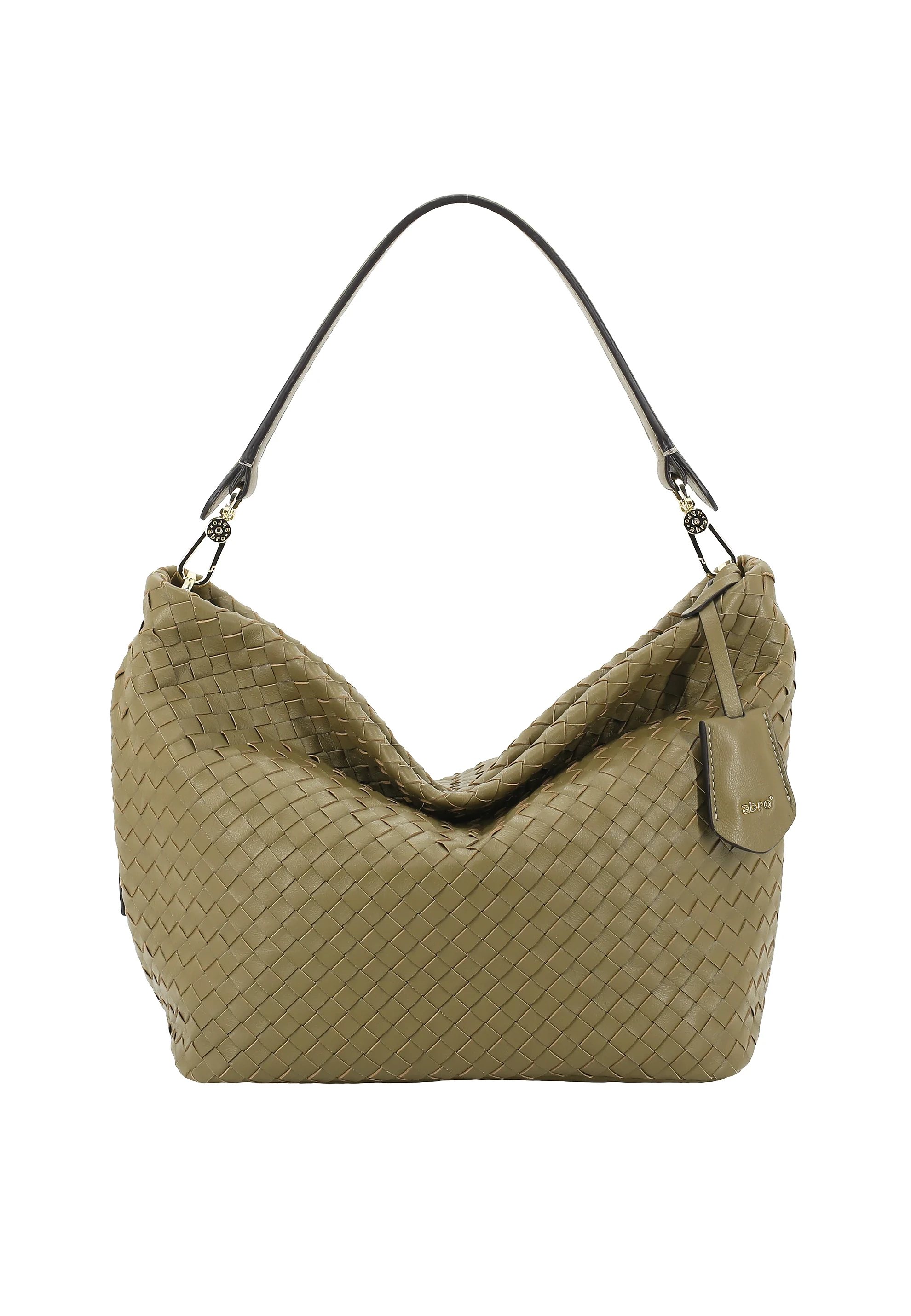 Hobo EBONY Leather Piuma Weaving