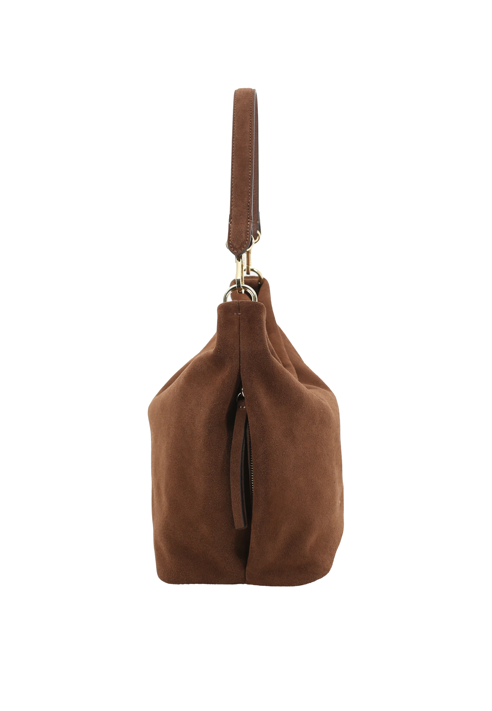 Bolso hobo EBONY Piel Suede