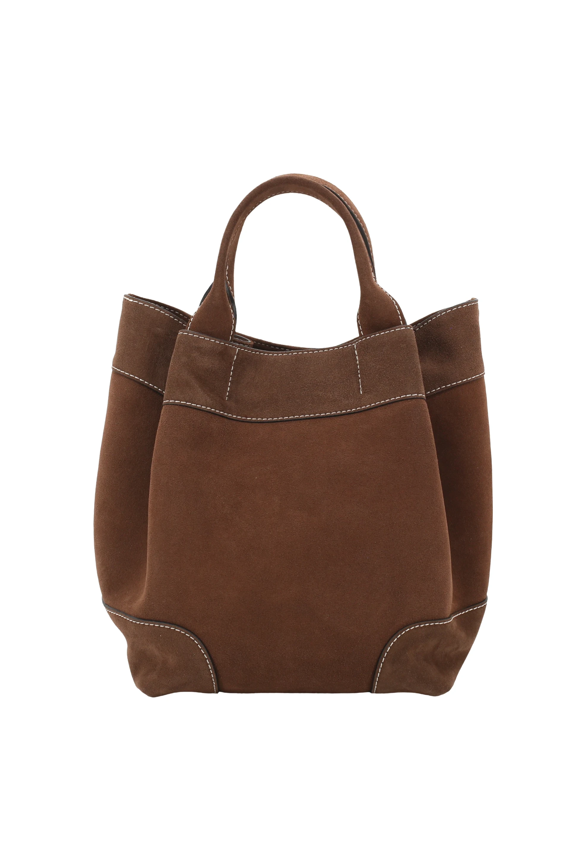 Sac shopping ESSENTAIL medium Cuir Suede