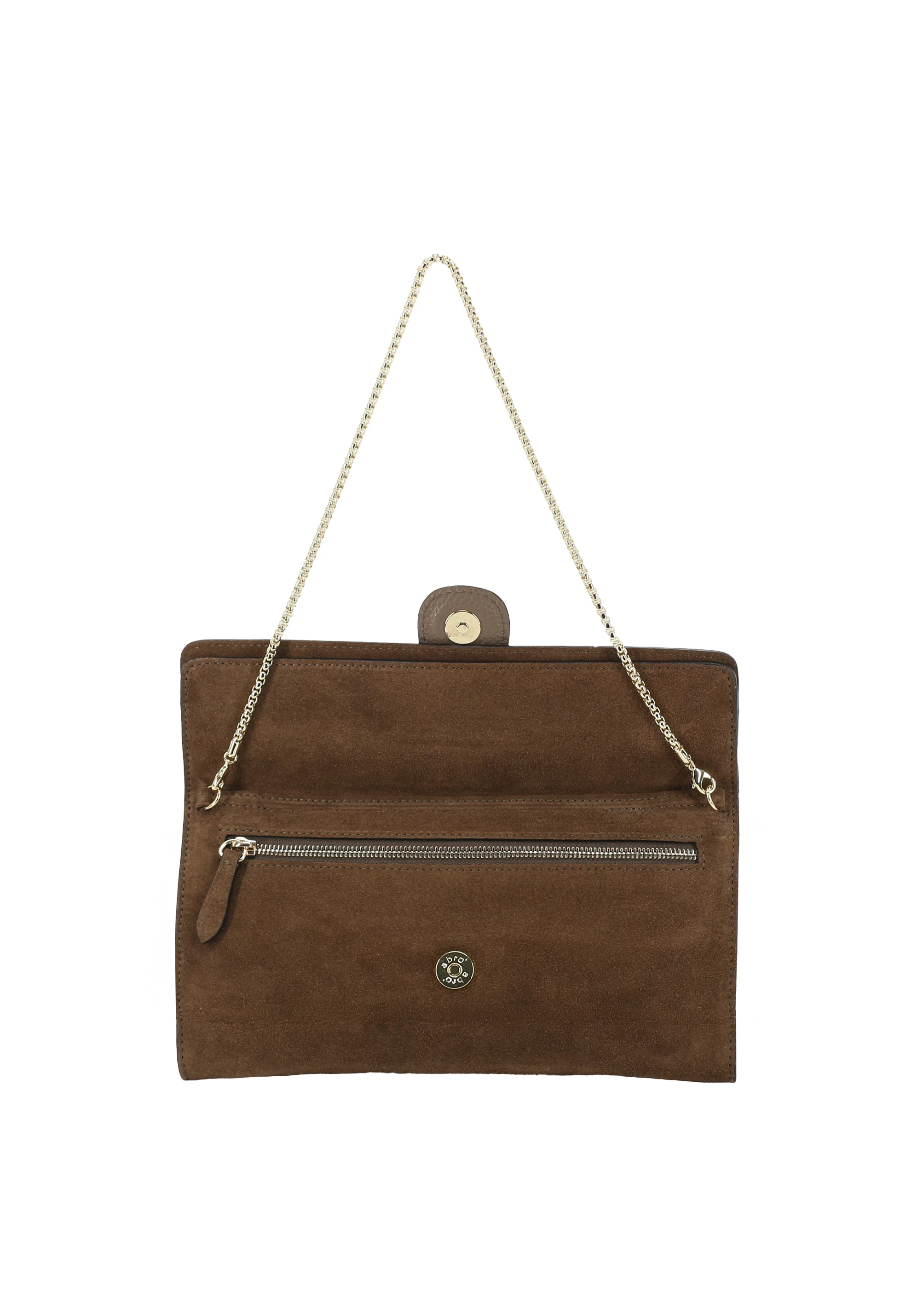 shoulder bag LUNA Leather Suede