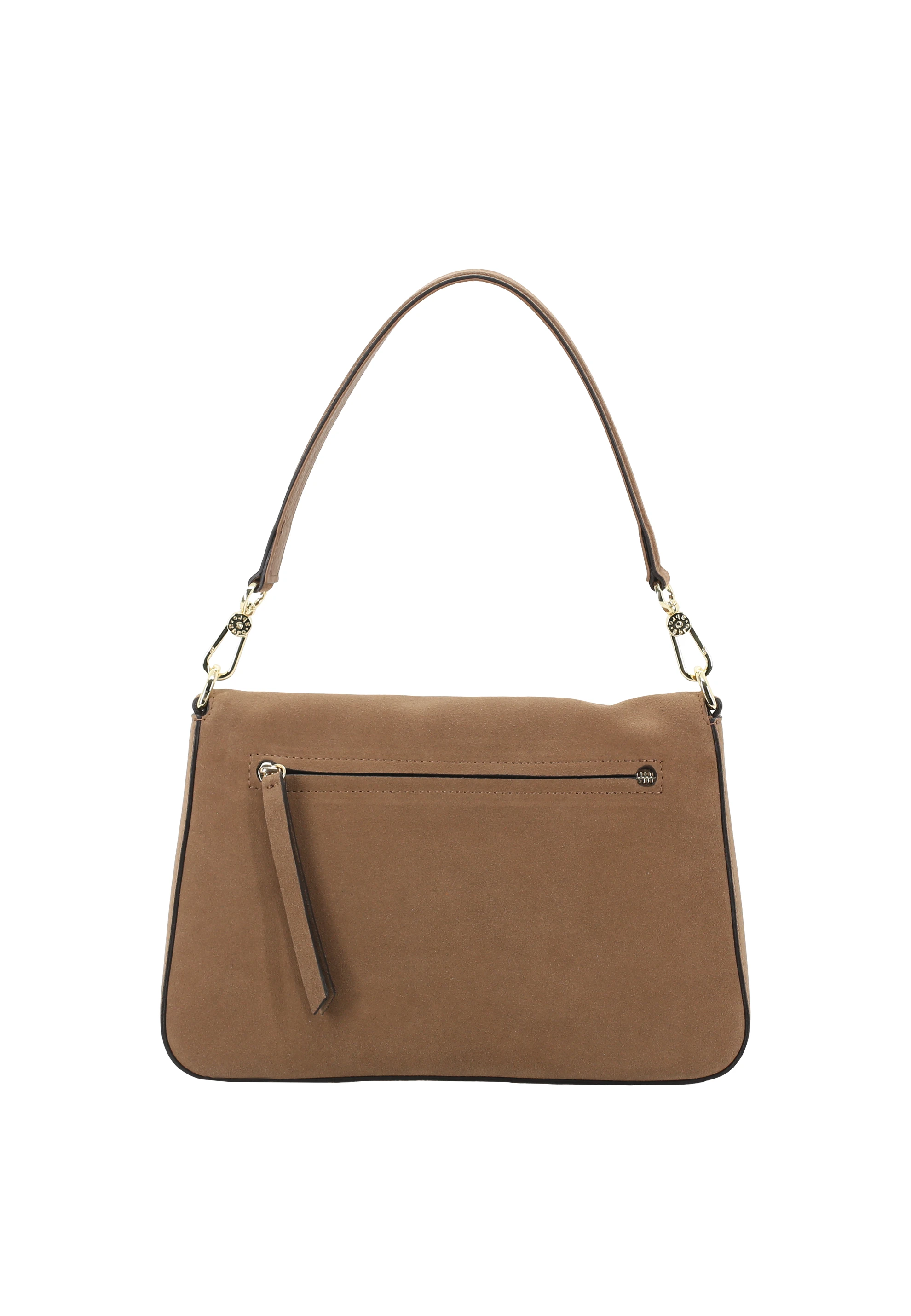 Schultertasche LULU Leder Suede