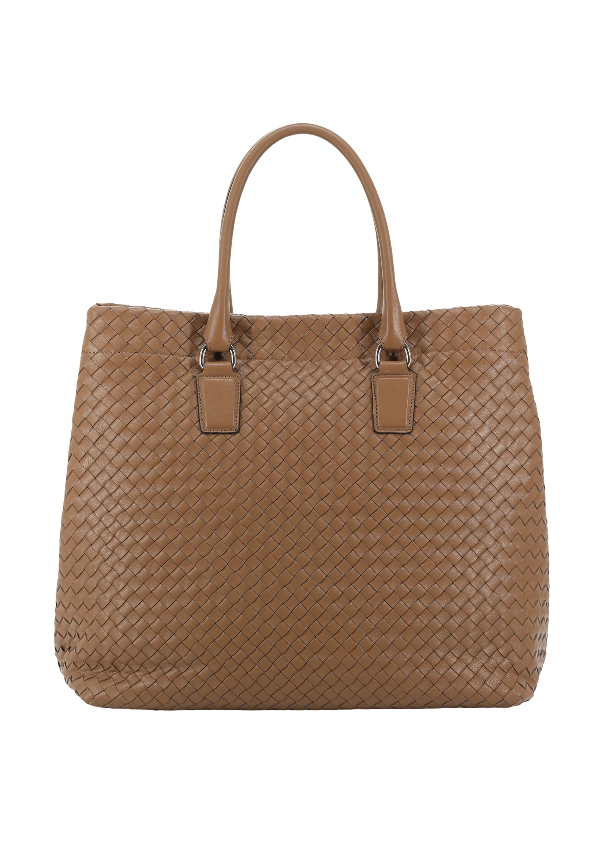 Shopper ROOFTOP Leather Piuma weaving
