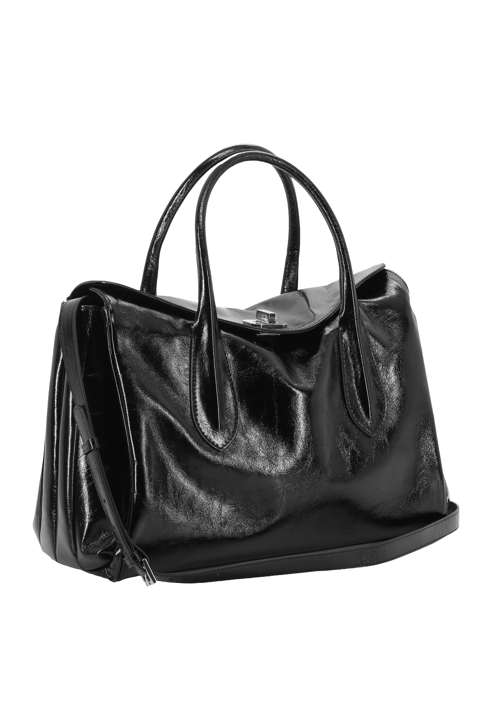 Handtasche ACCORDION Leder Alias Soft