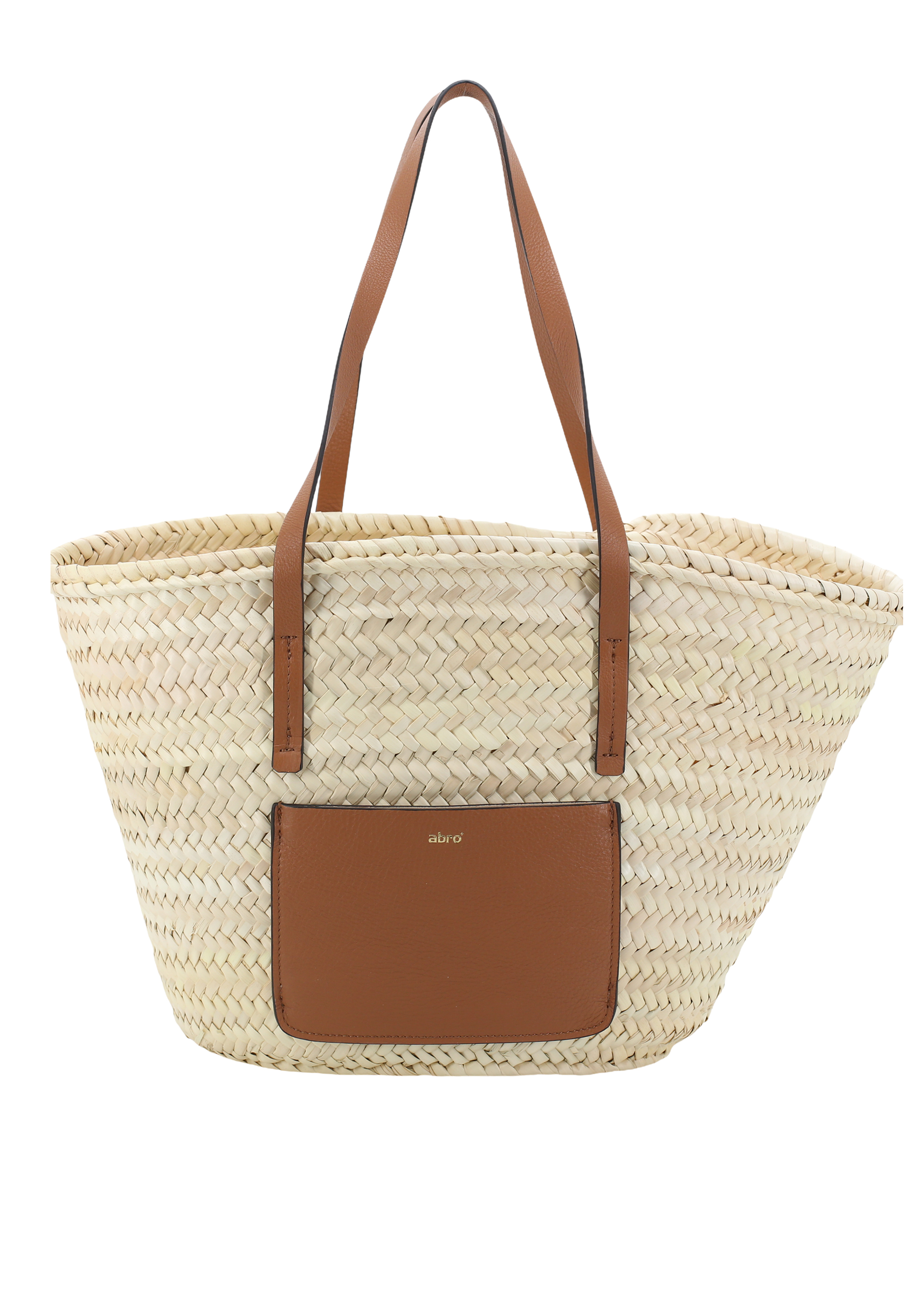 Shopper GEMMA Palm/Leather Agave