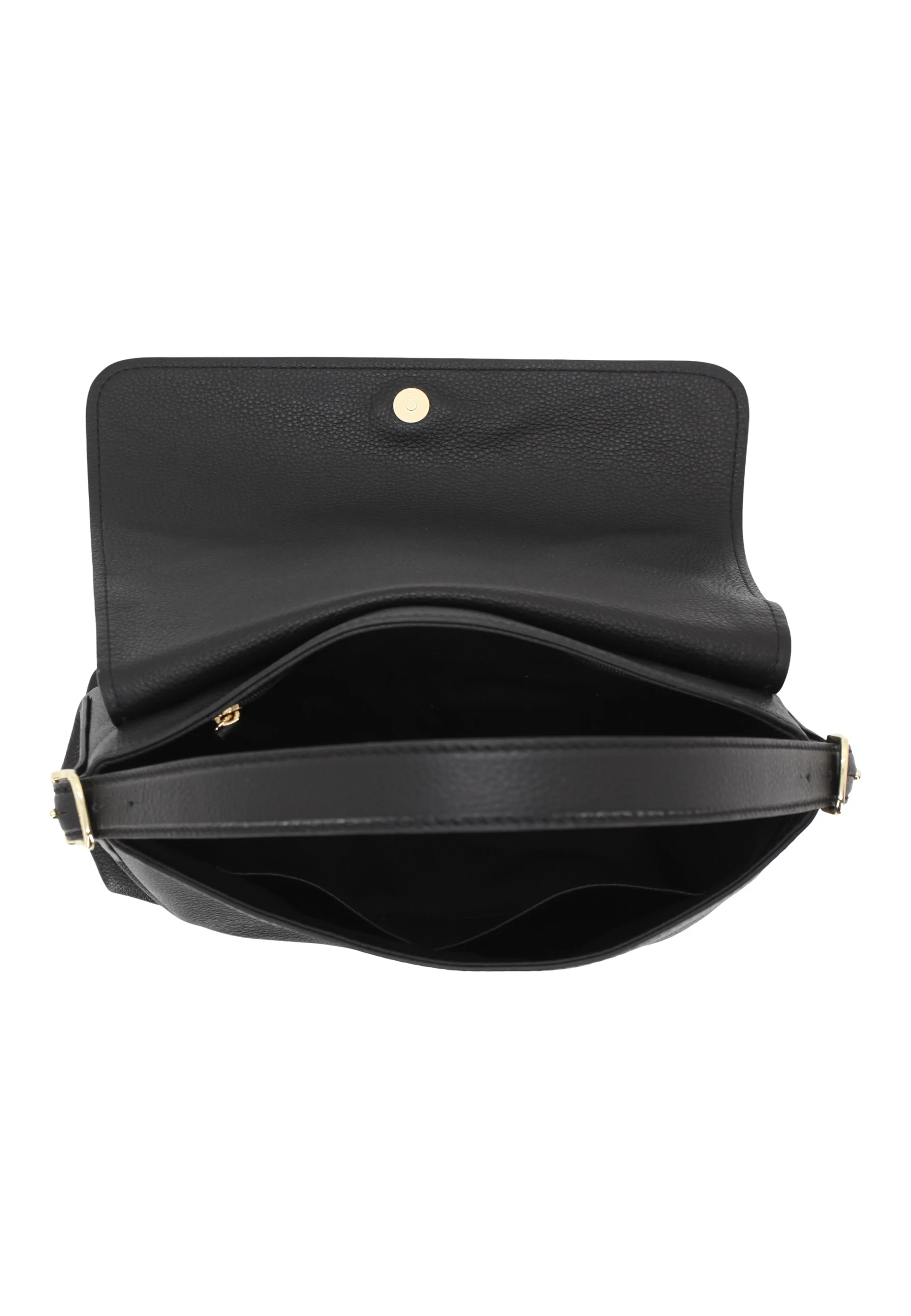 Schultertasche CARINA Leder Agave