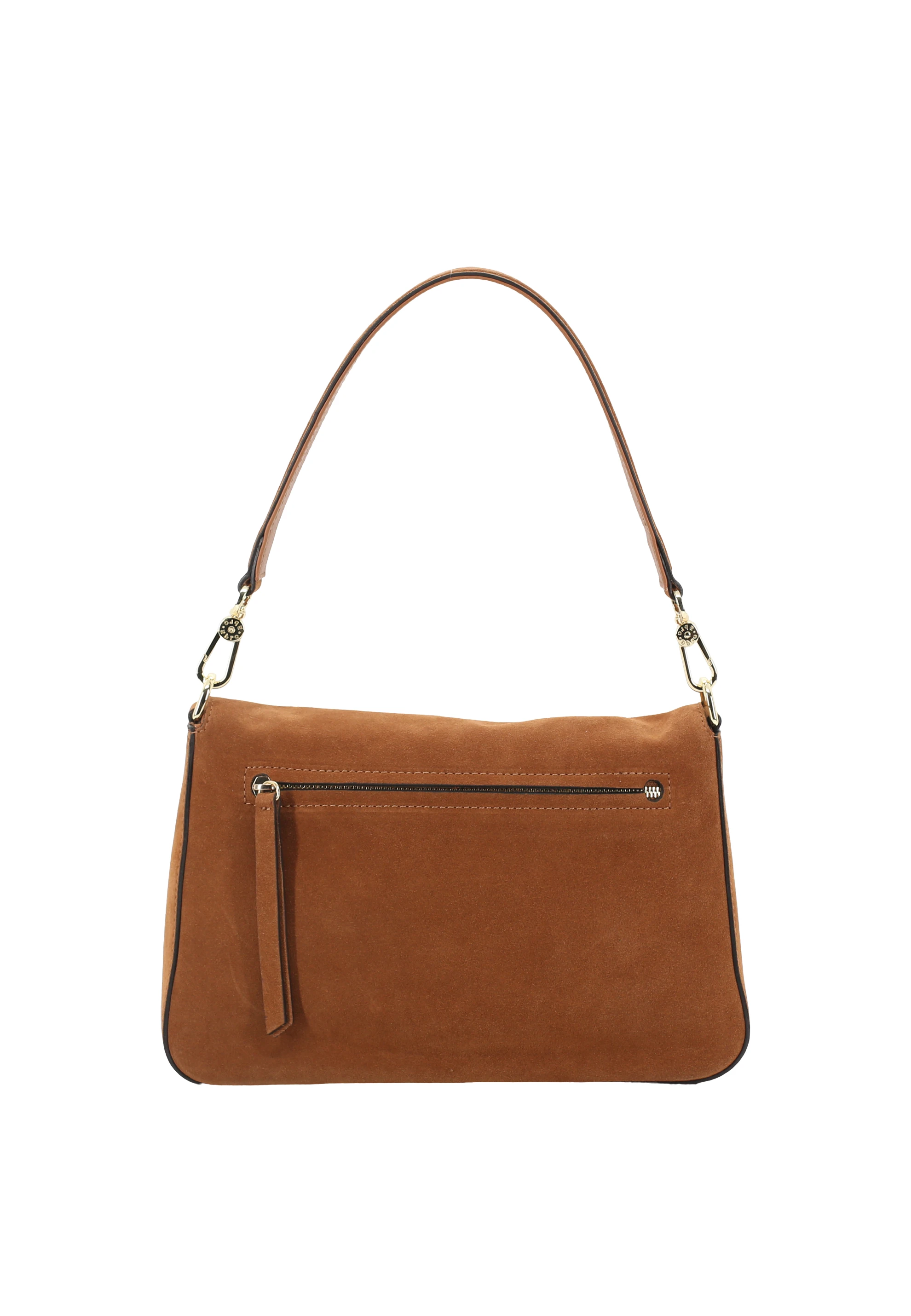 Schultertasche LULU Leder Suede