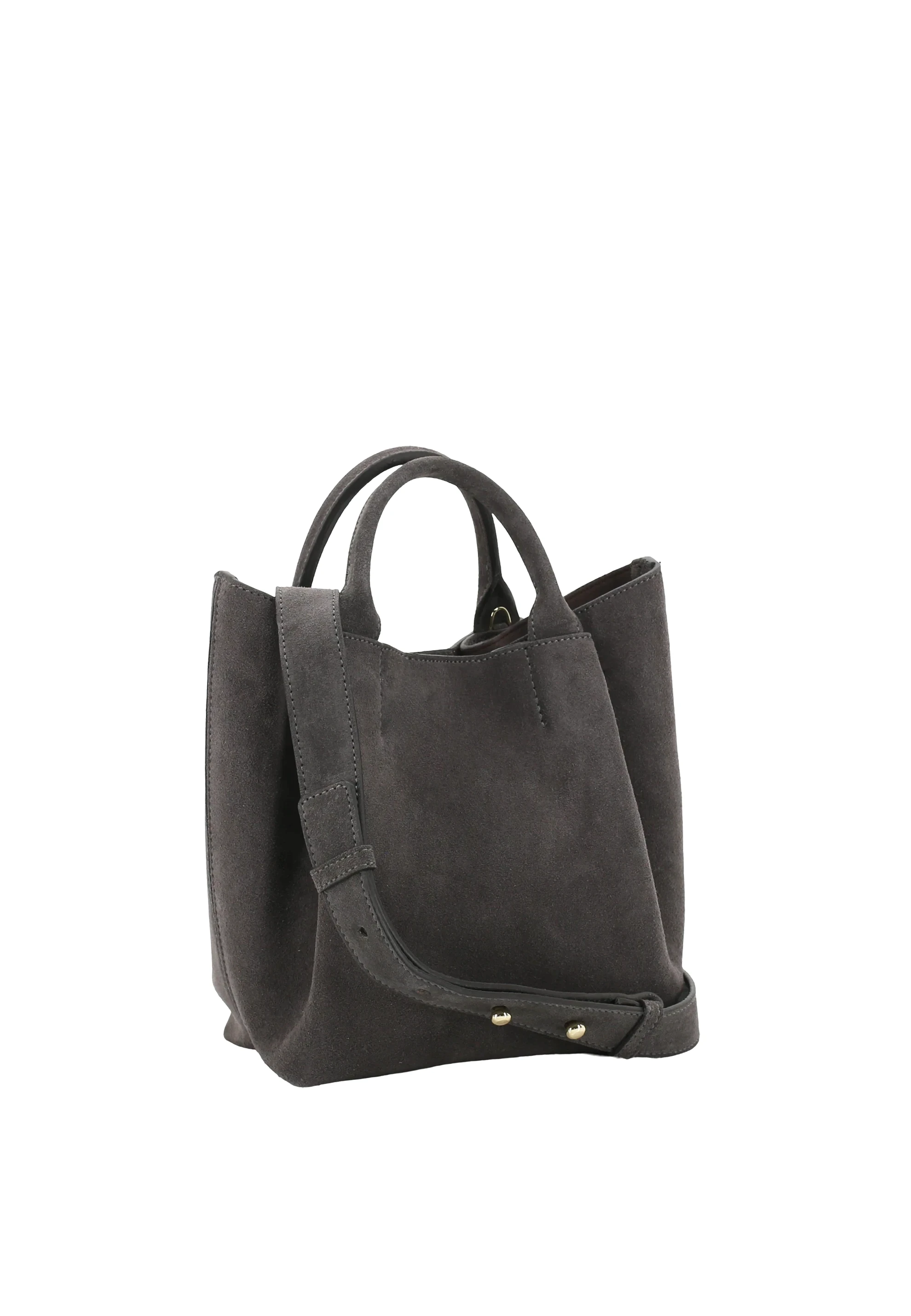 Shopper ESSENTIAL small Leather Suede