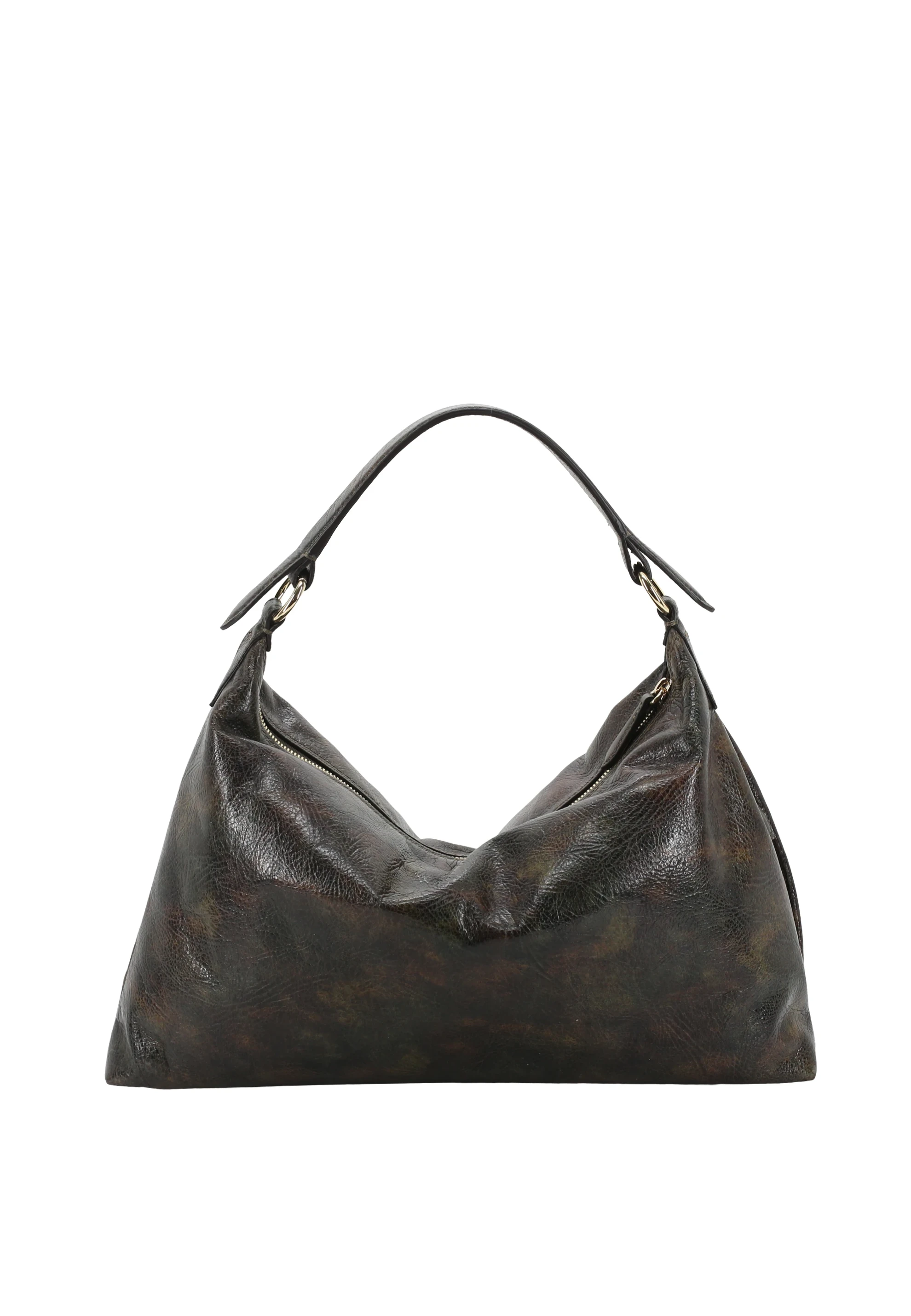 Hobo bag ALL IN ONE small Leather Poker