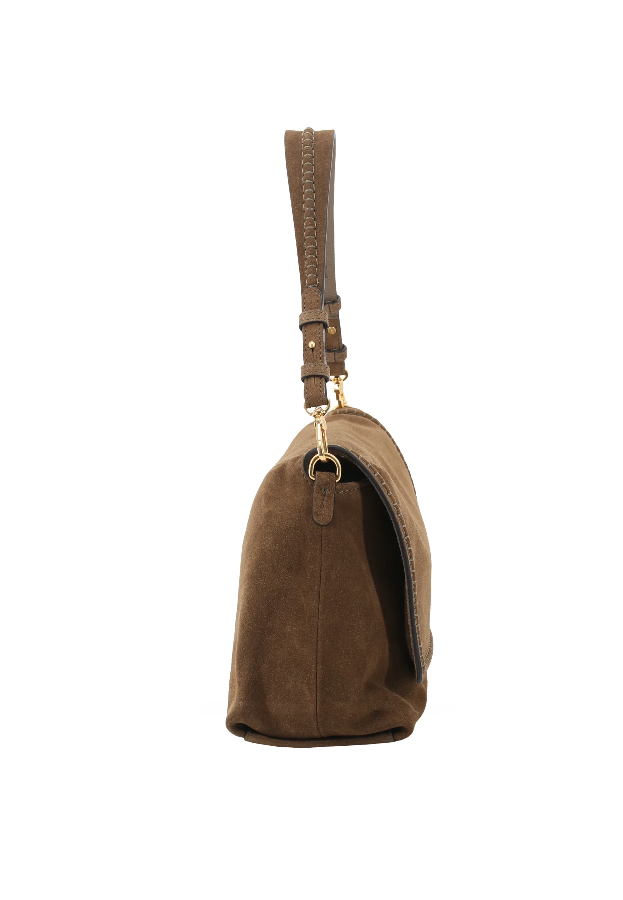 Shoulder bag SIGNATURE BIG Leather SUEDE