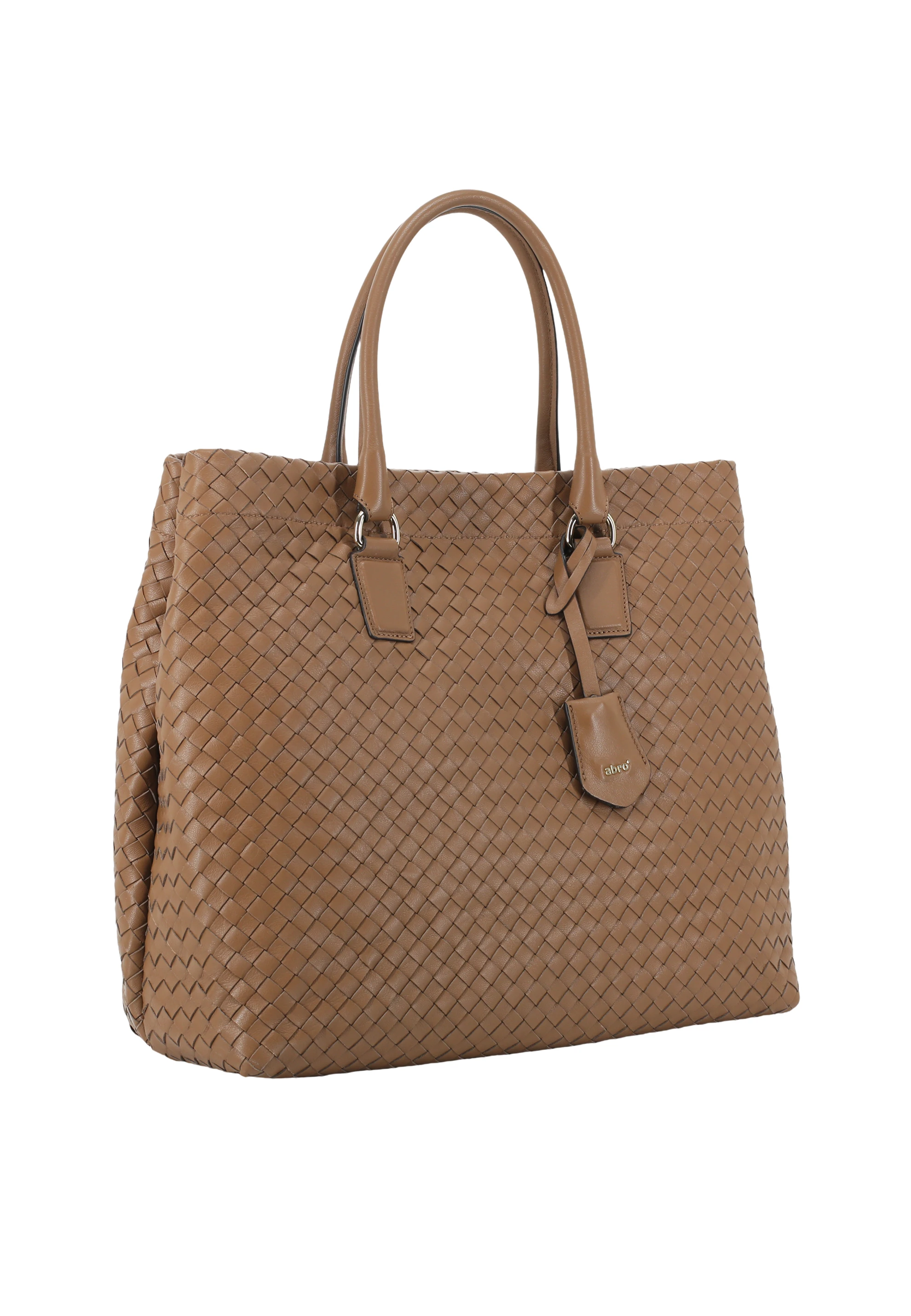 Shopper ROOFTOP Leather Piuma weaving