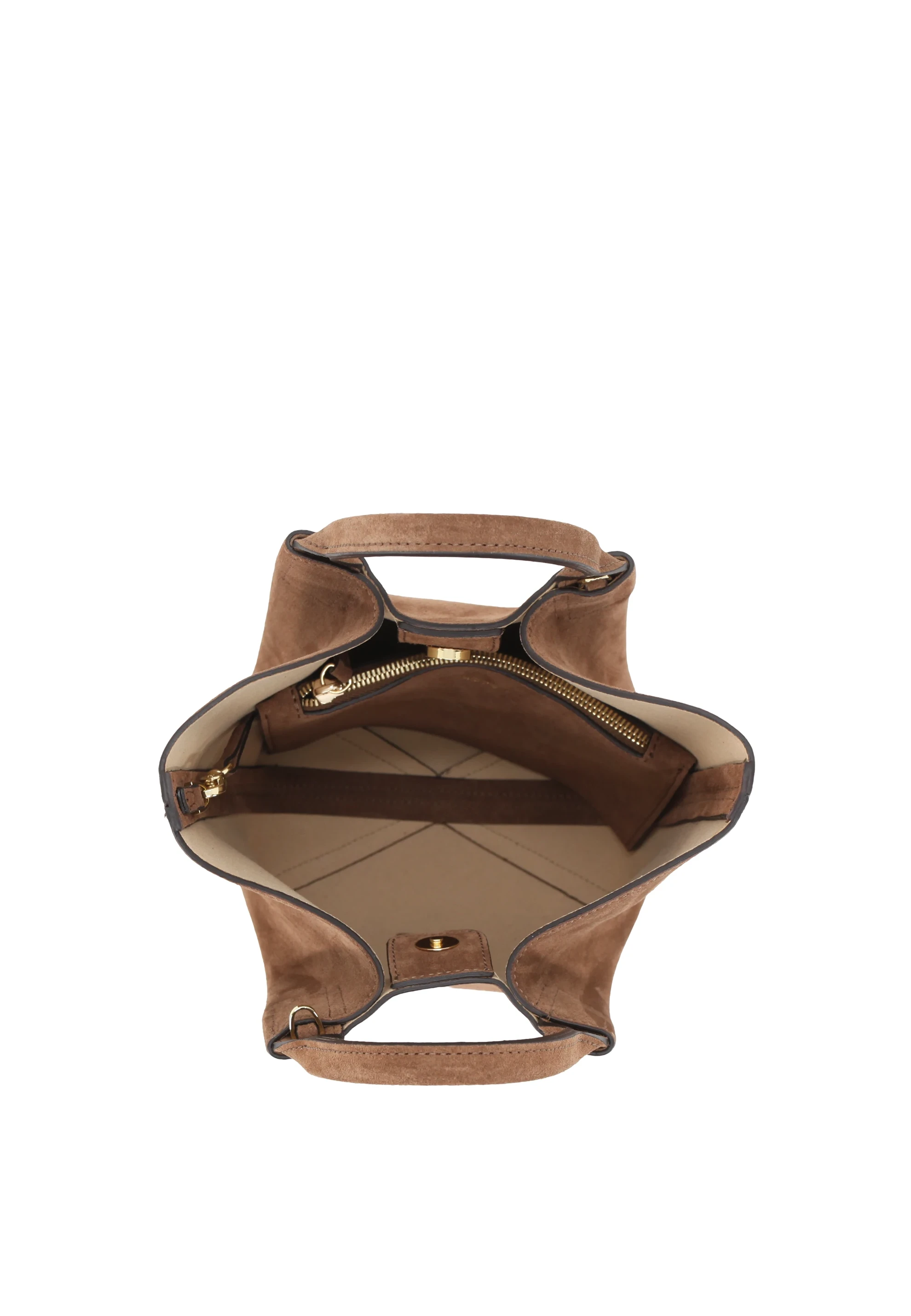 Shopper ESSENTIAL small Leather Suede