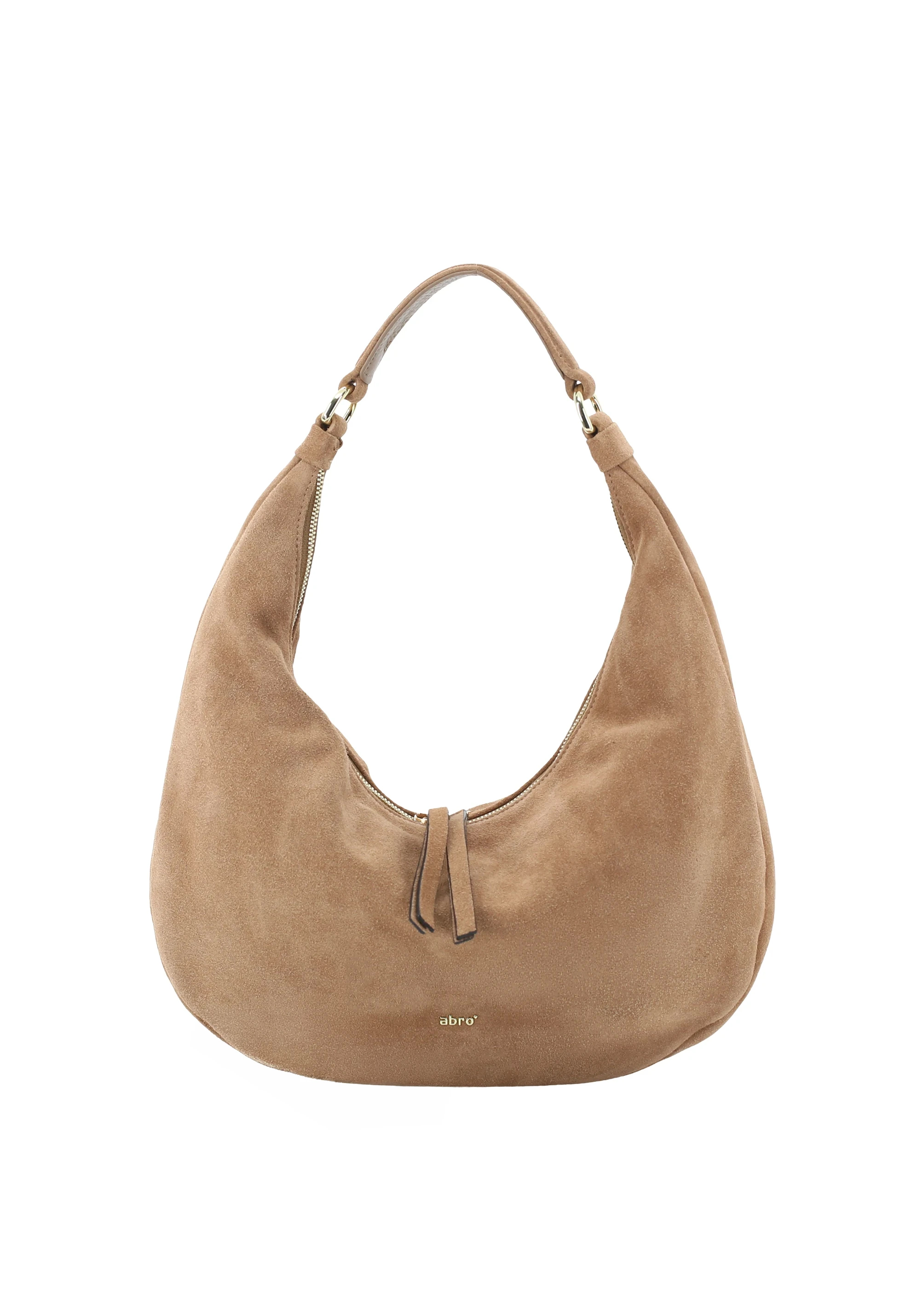 Hobo bag NANA small Leather Suede