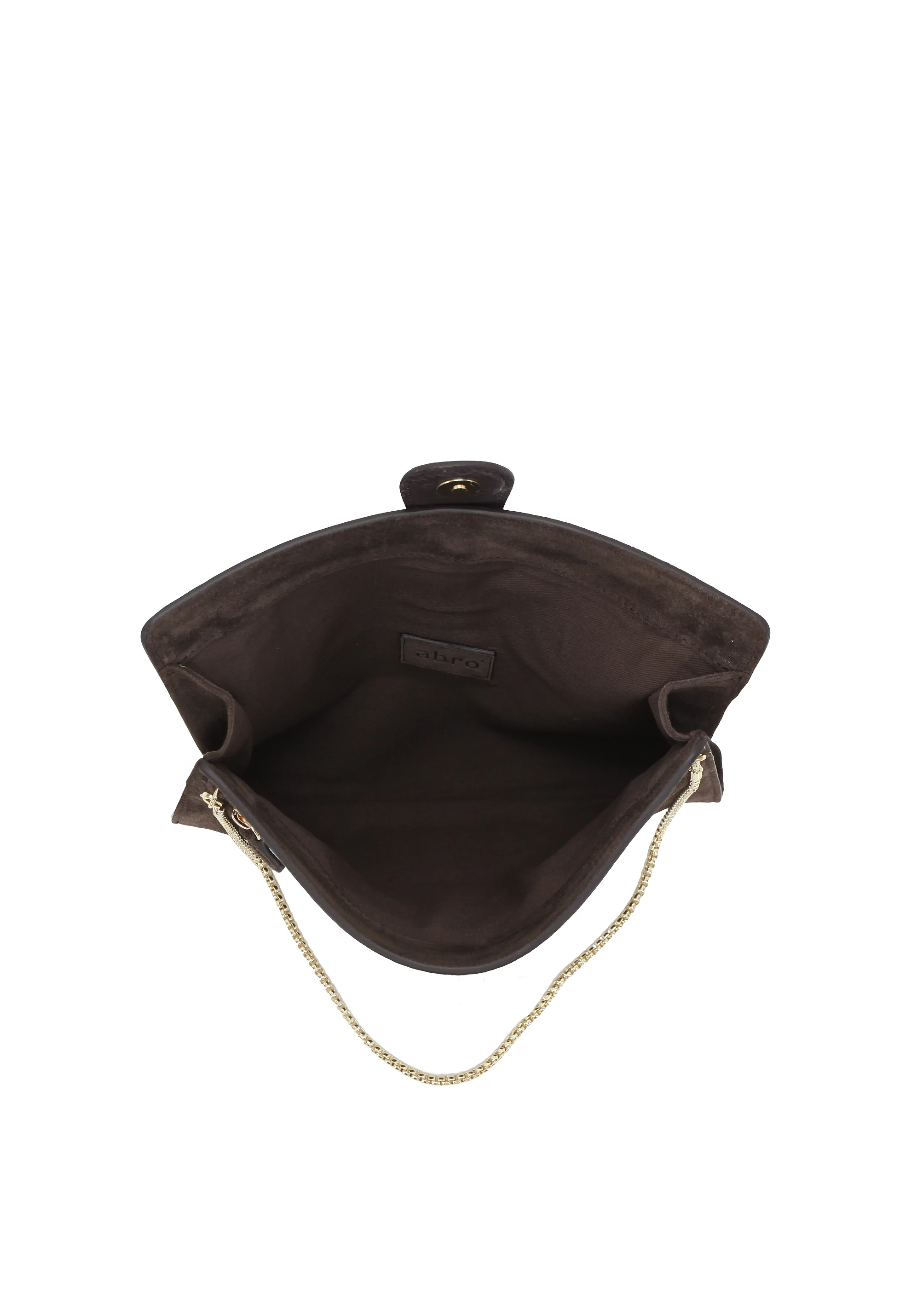 Schultertasche LUNA Leder Suede