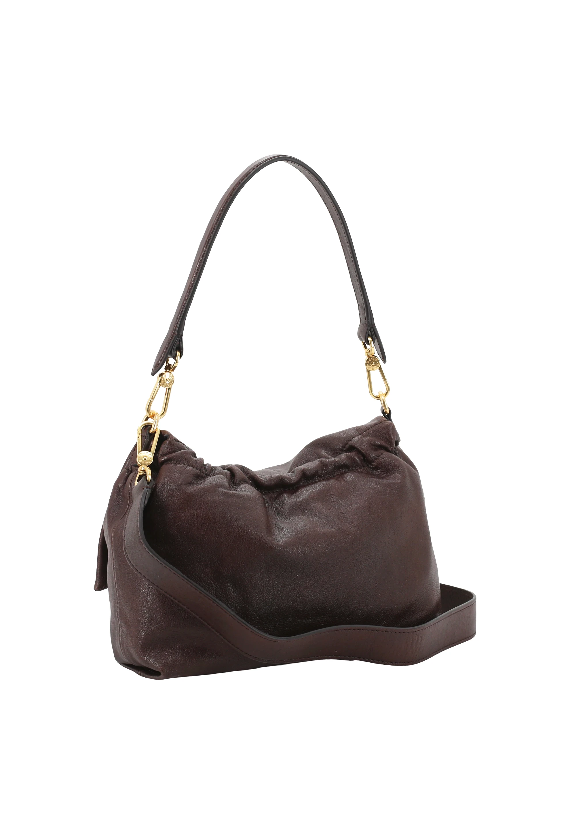 shoulder bag TEMI medium Leather Athene Washed