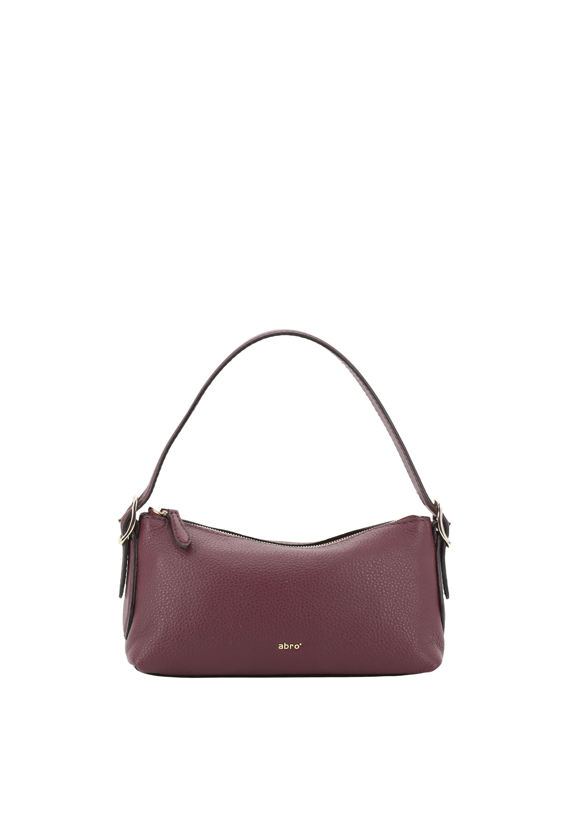 Schultertasche CARINA Leder Agave